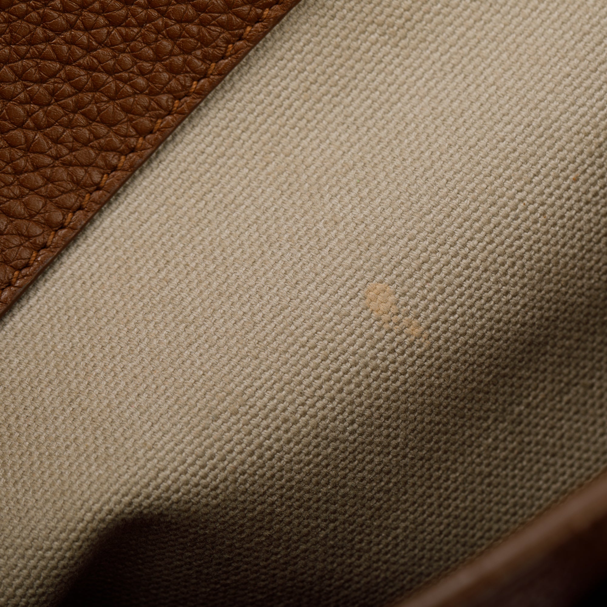 Saint Laurent Brown Grained Calfskin Leather Baby Sac De Jour w/ Strap & Pouch