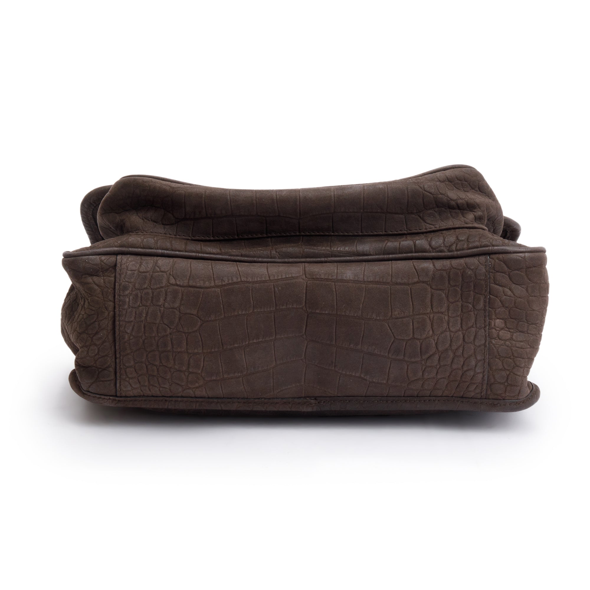 Saint Laurent Brown Suede Medium Niki Shoulder Bag