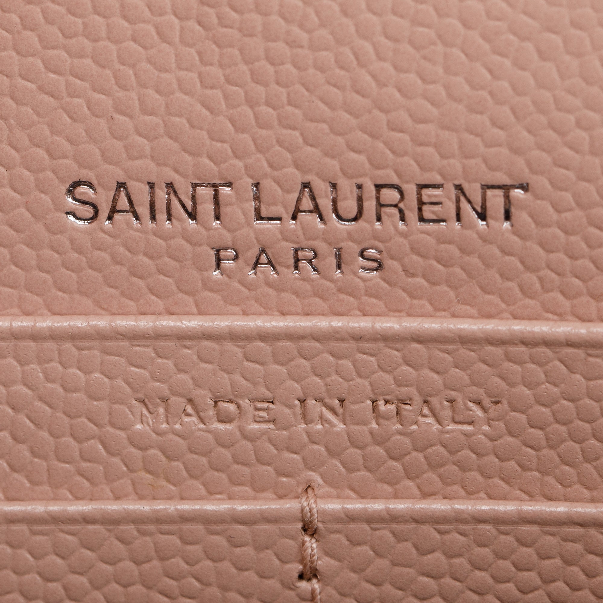 Saint Laurent Cassandre Matelasse Envelope Chain Wallet