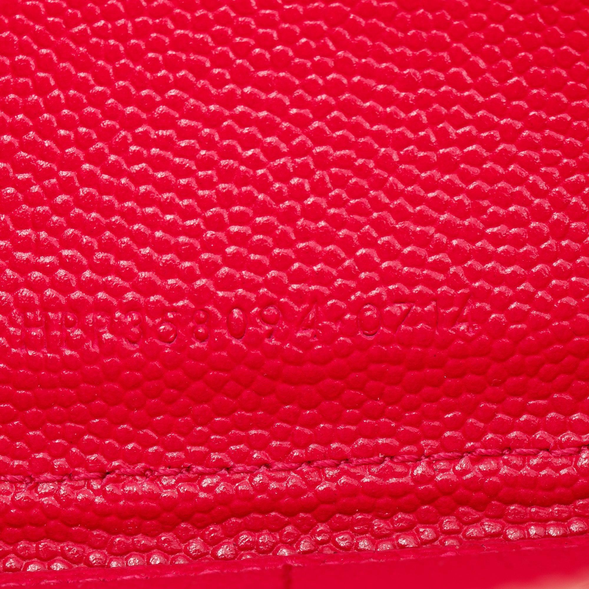 Saint Laurent Cassandre Matelasse Zip Around Leather Wallet