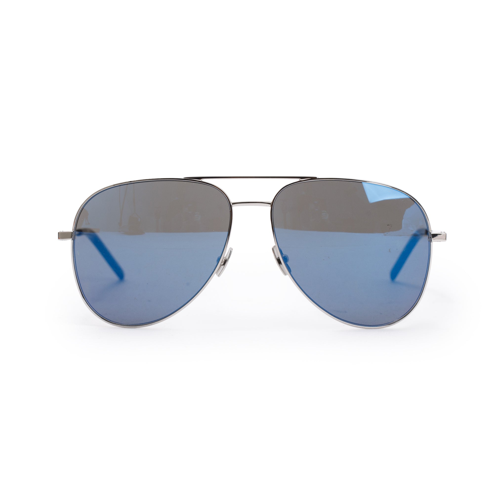 Saint Laurent Classic II Aviator Sunglasses w/ Case