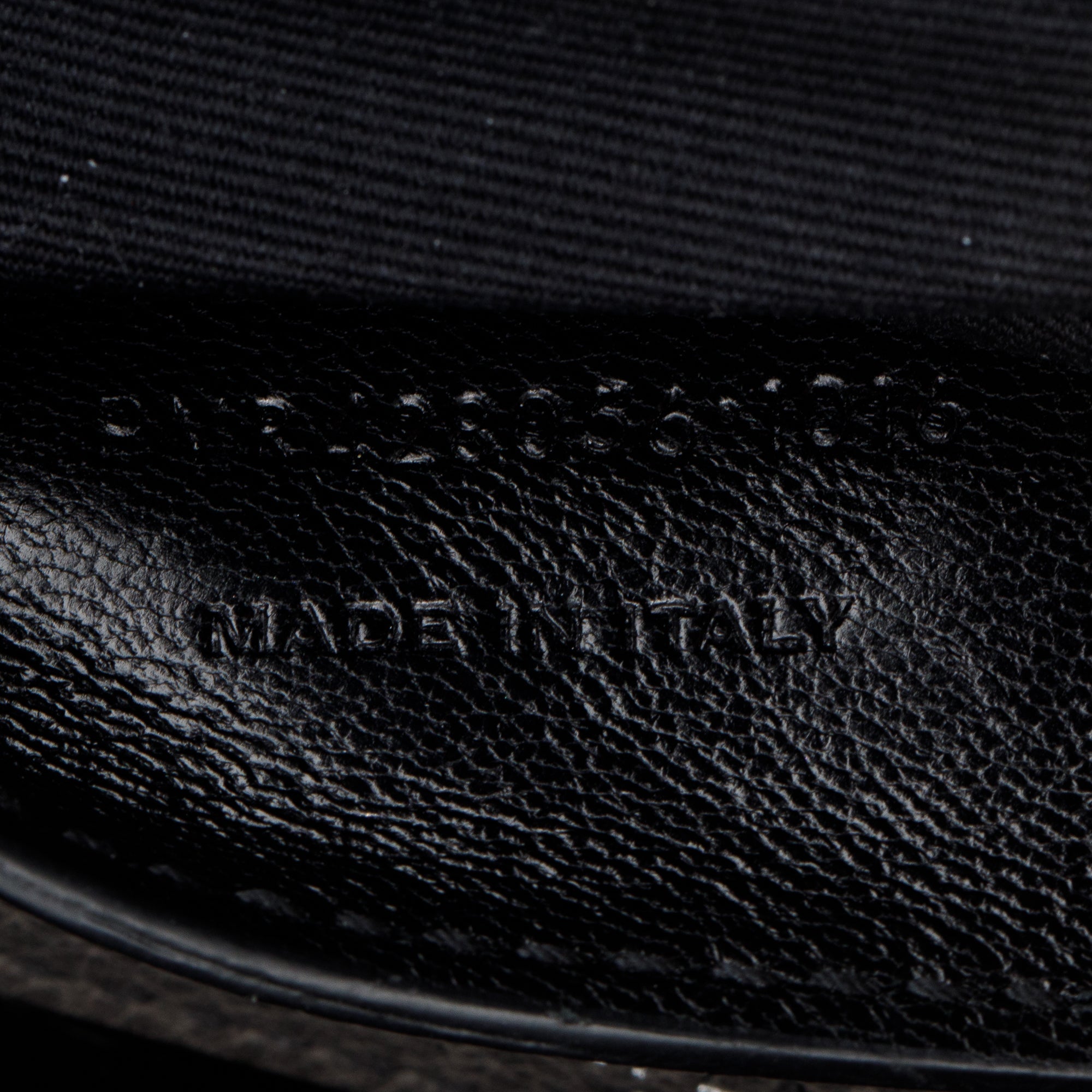 Saint Laurent Grey Leather Medium Chevron College Bag w/ Box