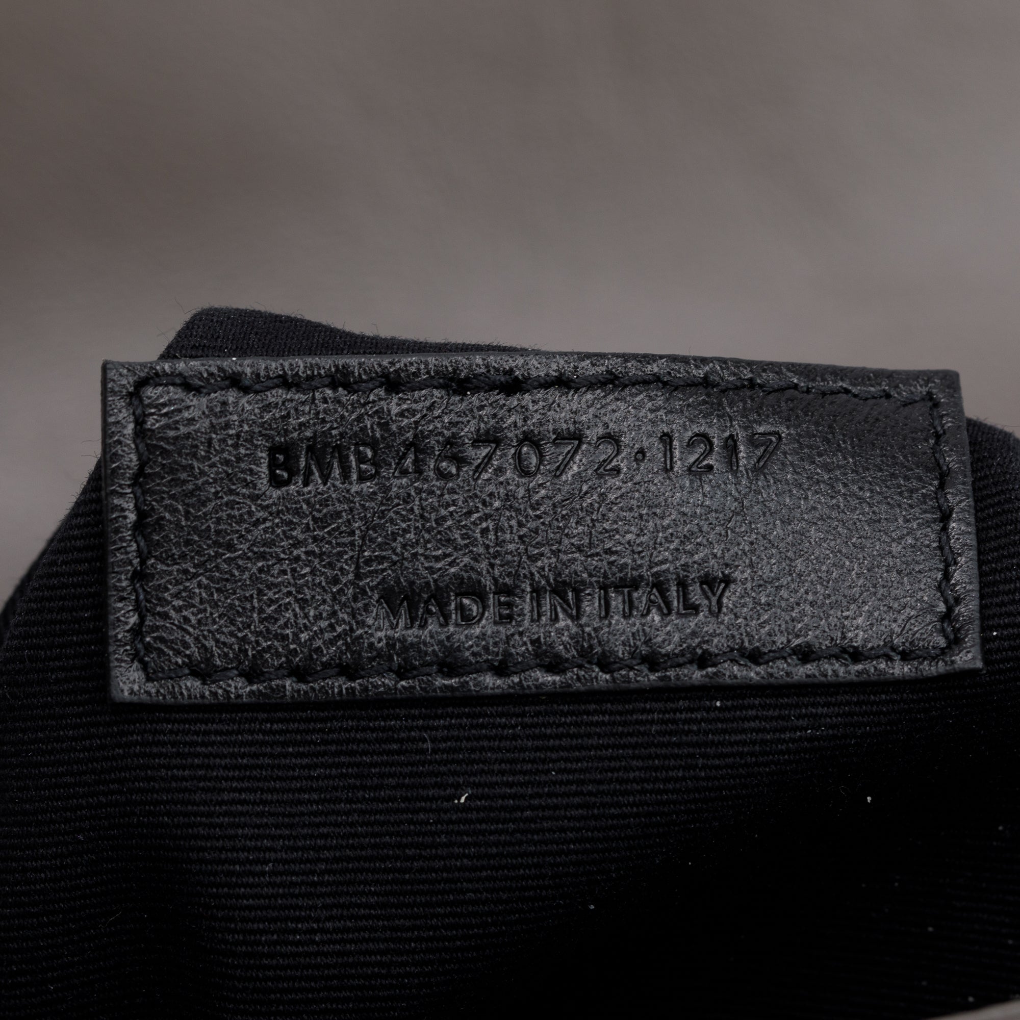 Saint Laurent Grey Monogram Matelasse Toy Loulou Crossbody Bag