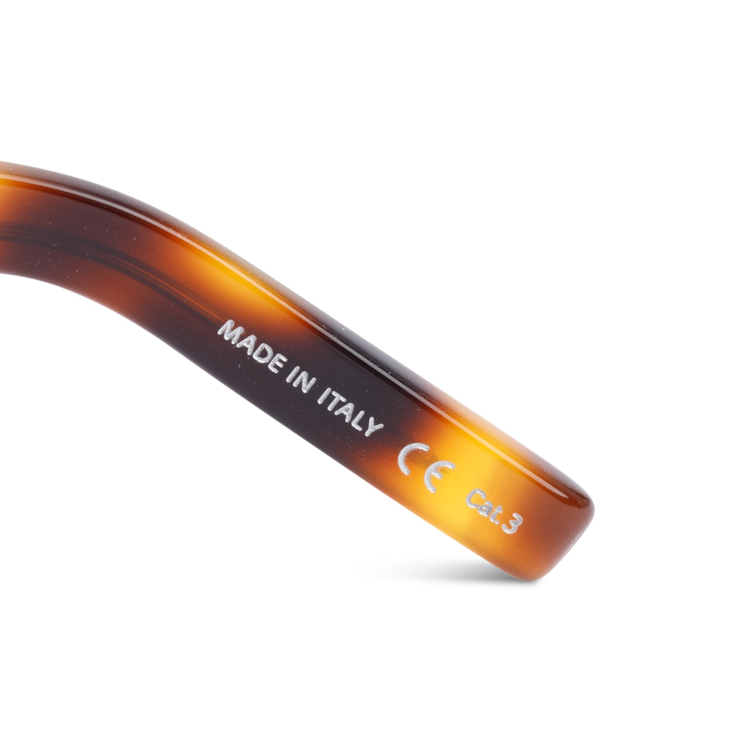 Saint Laurent Havana Acetate Bold 2 Round Sunglasses w/ Case