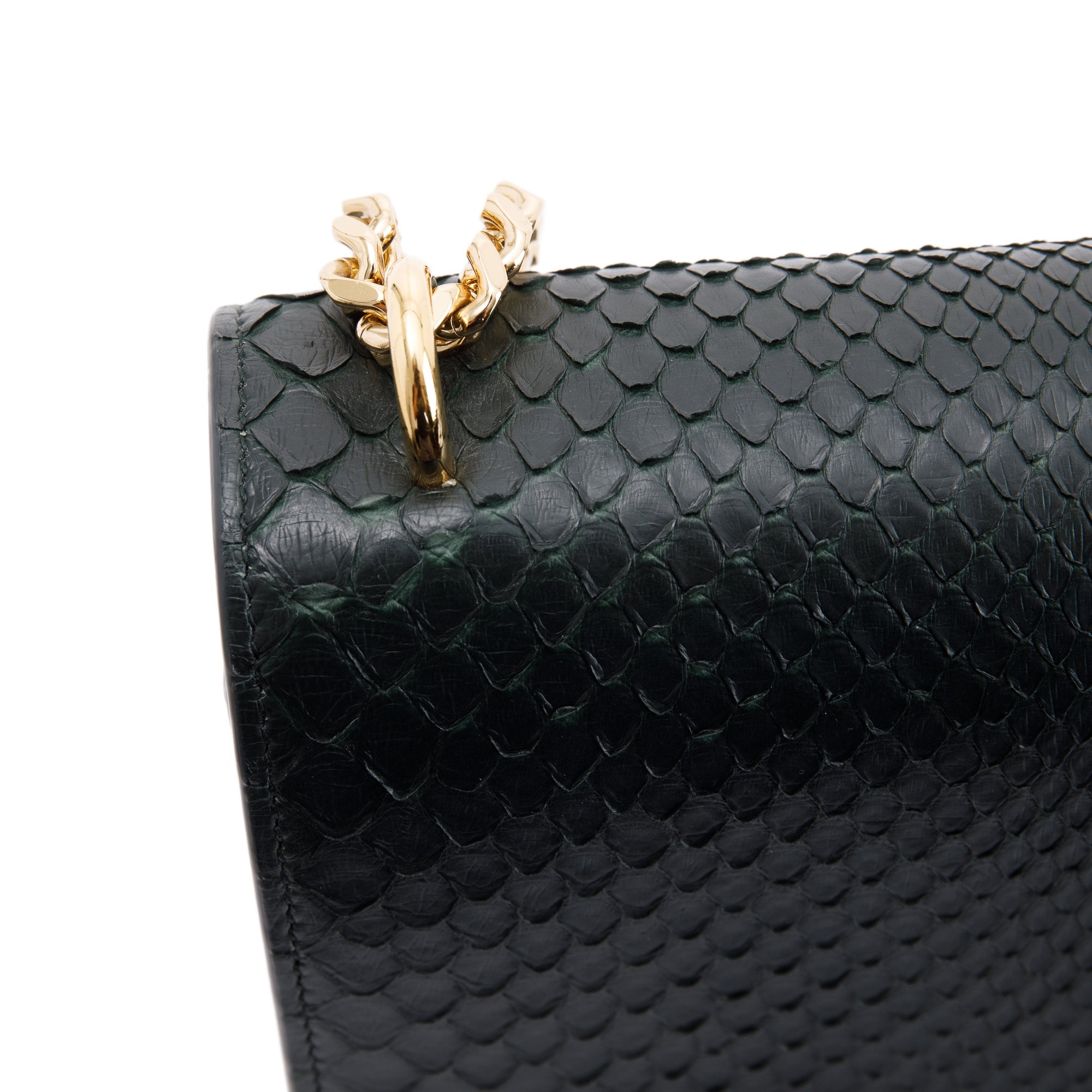 Saint Laurent Medium Python Sunset Bag