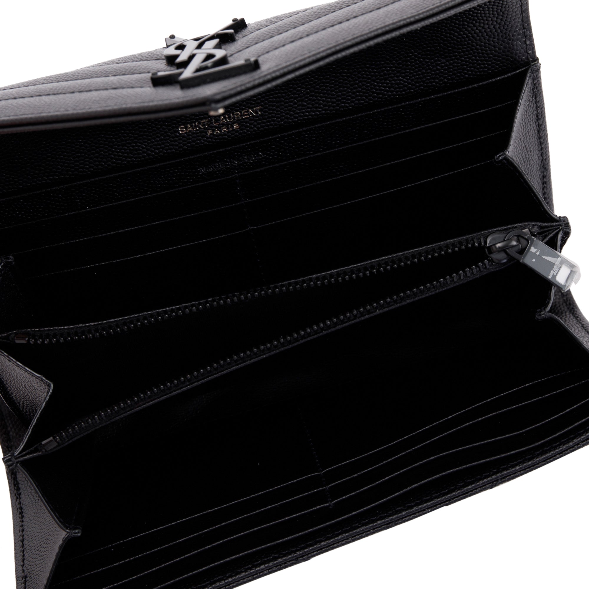 Saint Laurent Monogram Cassandre Envelope Wallet w/ Box