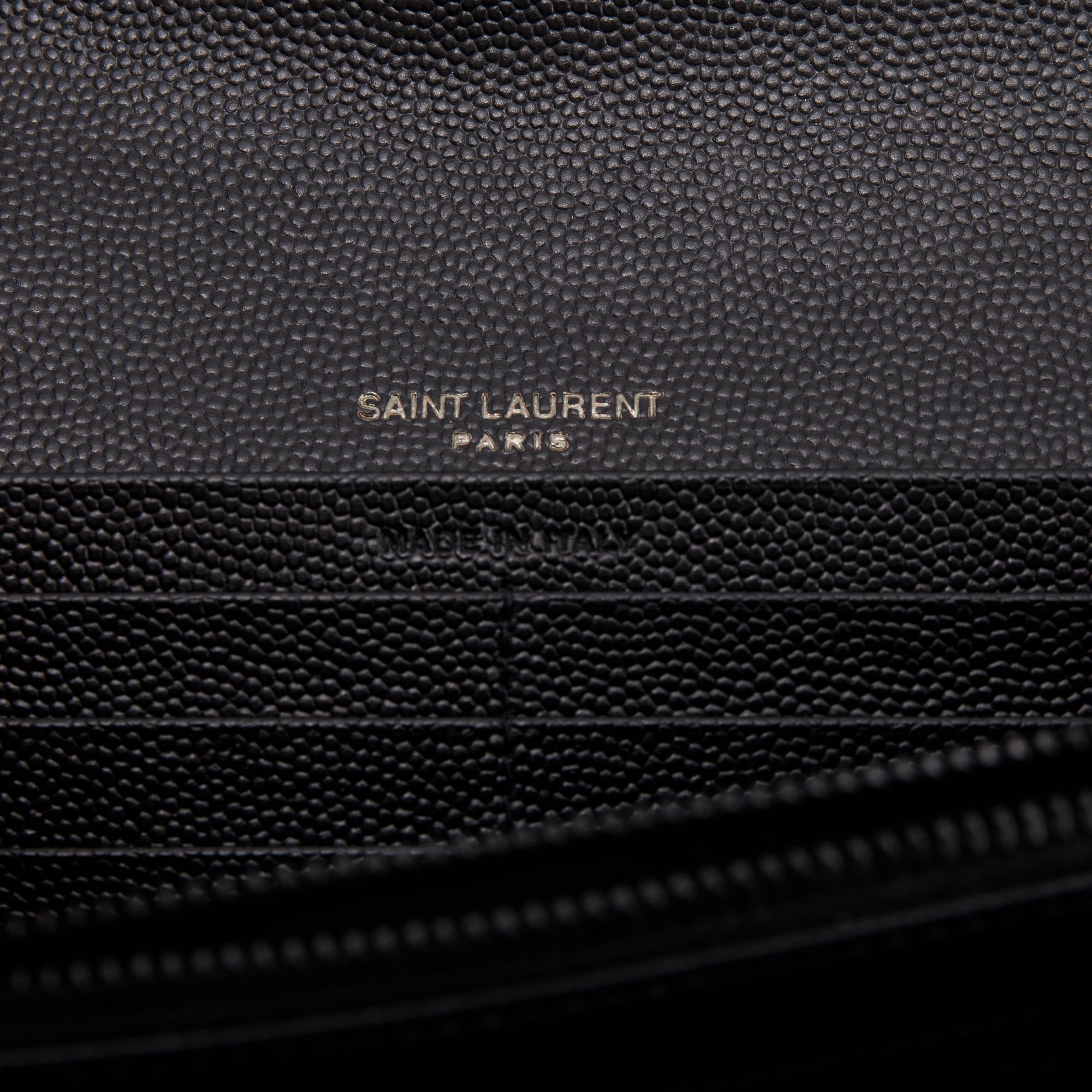 Saint Laurent Monogram Cassandre Envelope Wallet w/ Box