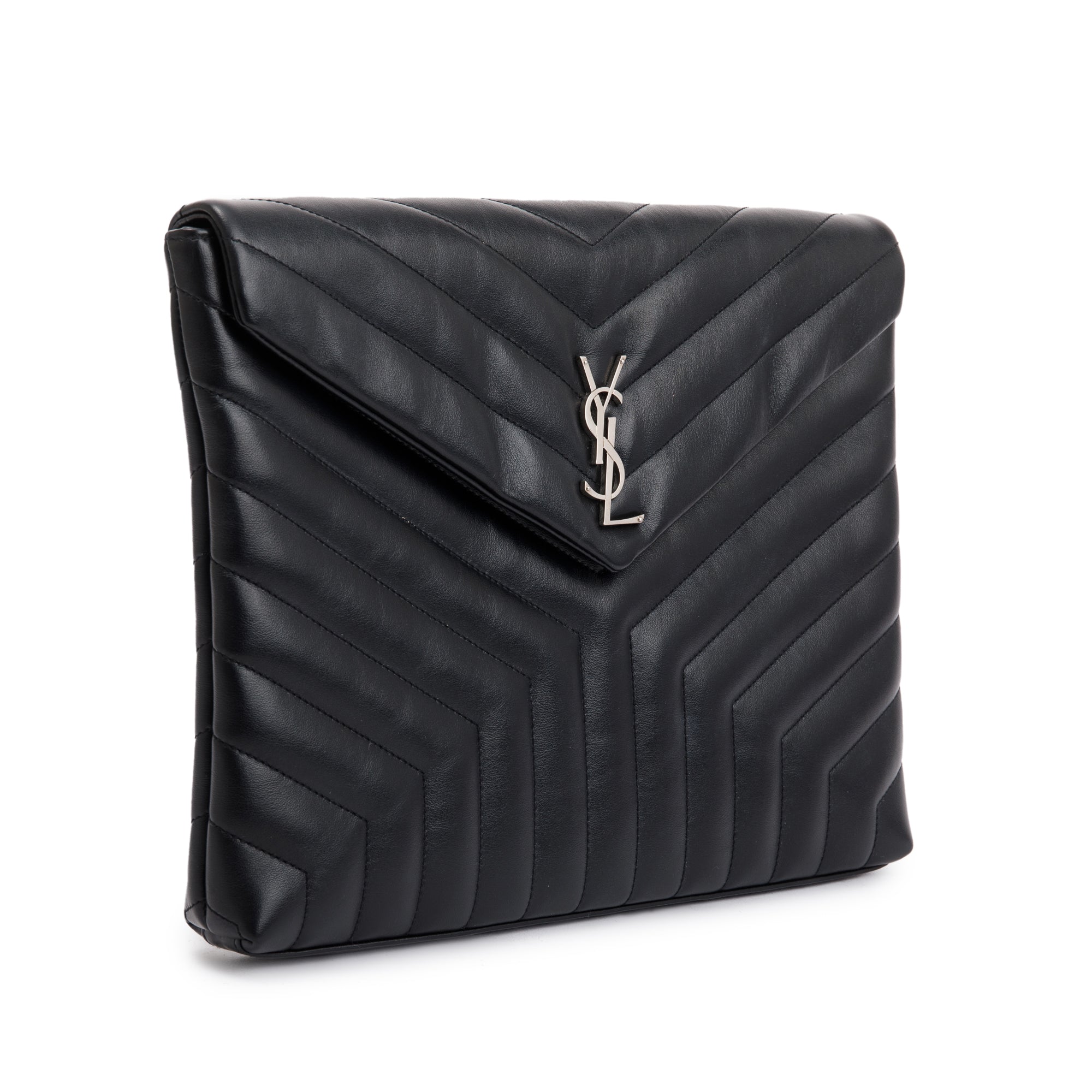 Saint Laurent Monogram Leather LouLou Document Holder