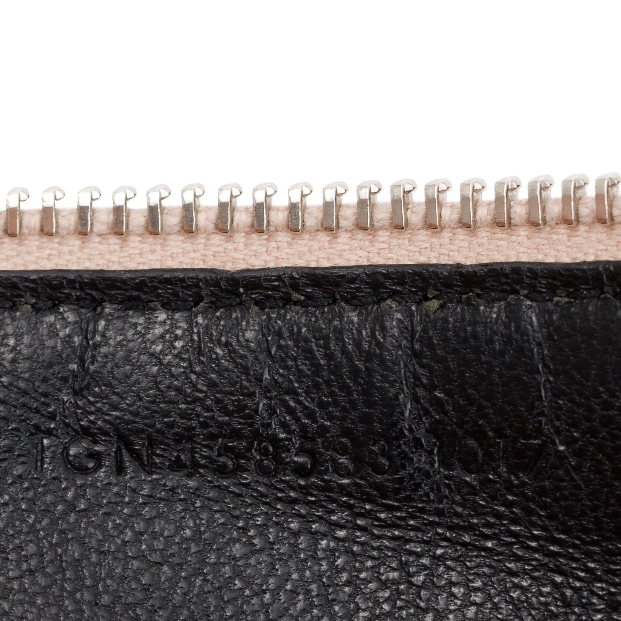 Saint Laurent Paris Fragments Zipped Card Case w/ Box