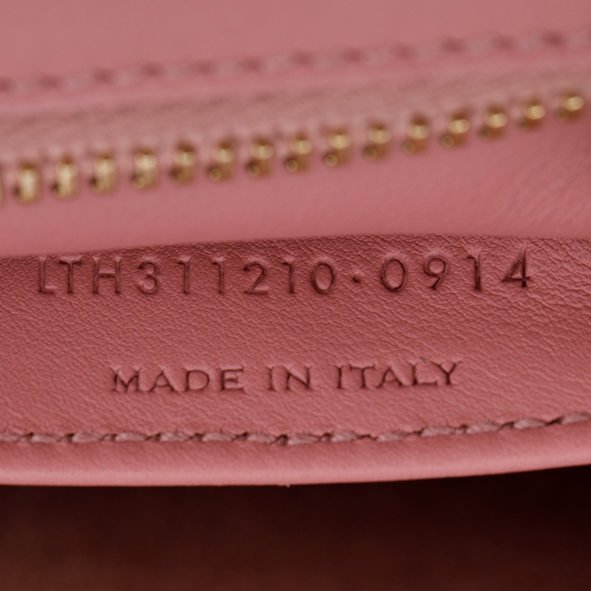 Saint Laurent Pink Calfskin Leather Small Cabas Tote Bag w/ Strap