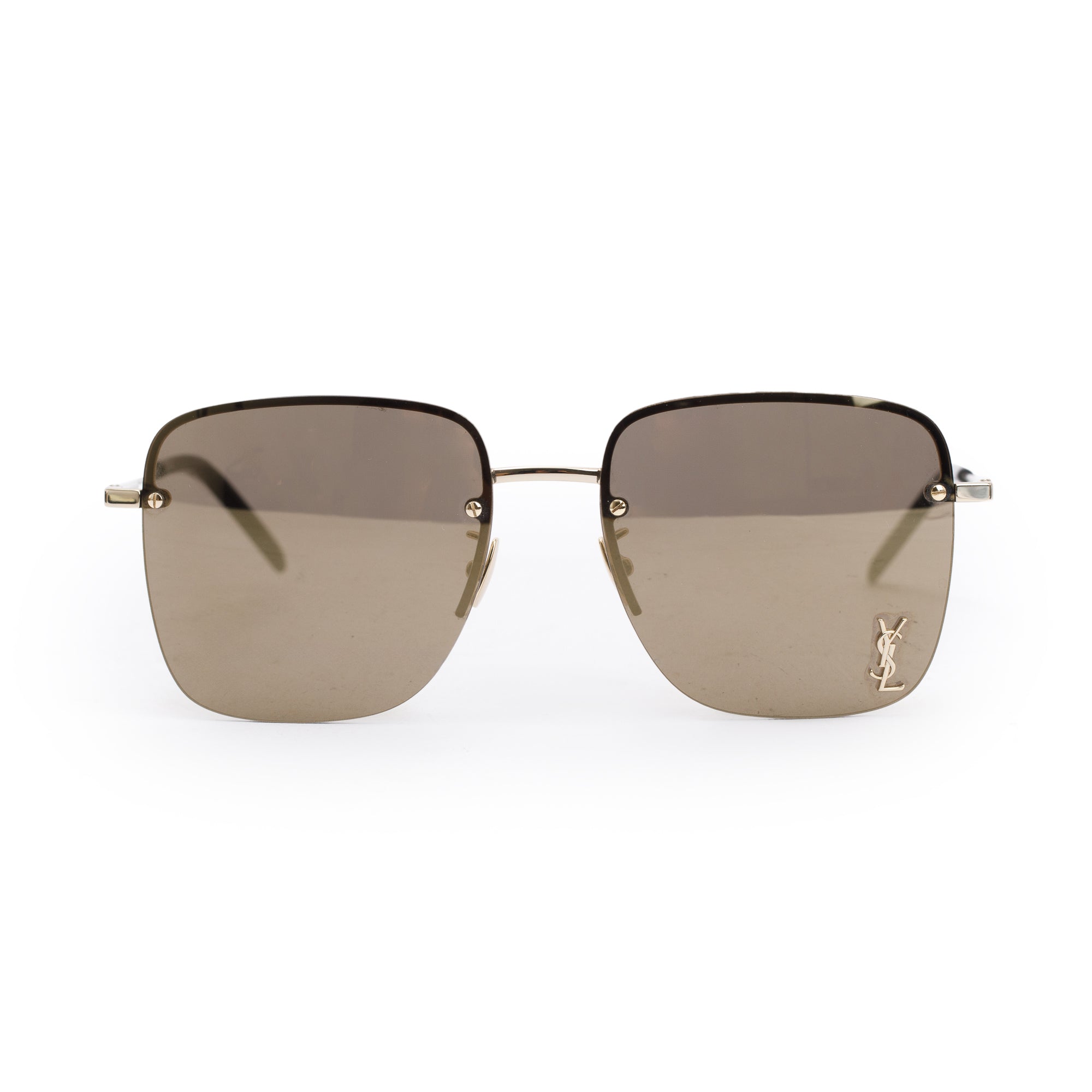 Saint Laurent SL 312 Square Sunglasses w/ Case