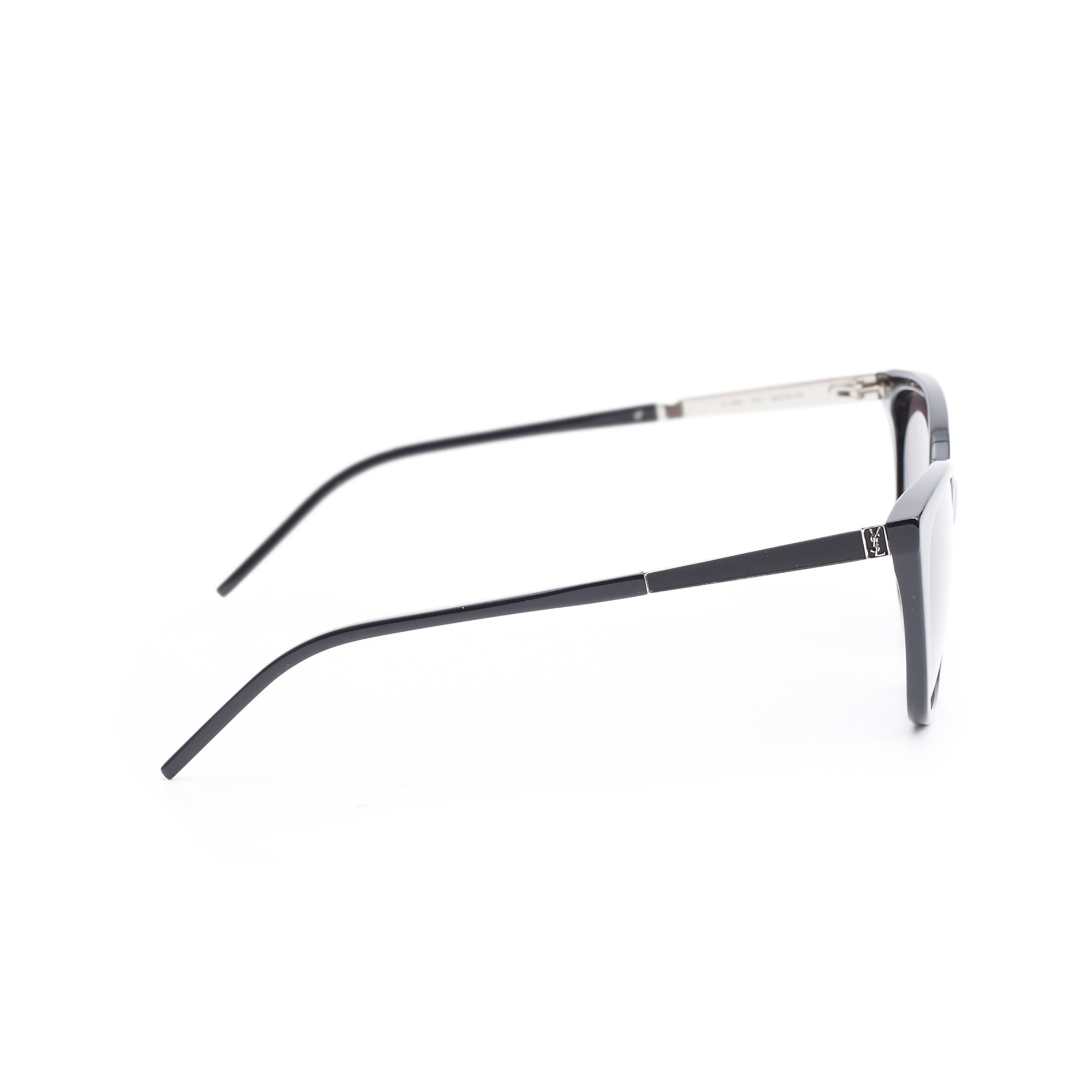 Saint Laurent SL M69 Black Acetate Cat Eye Sunglasses w/ Case