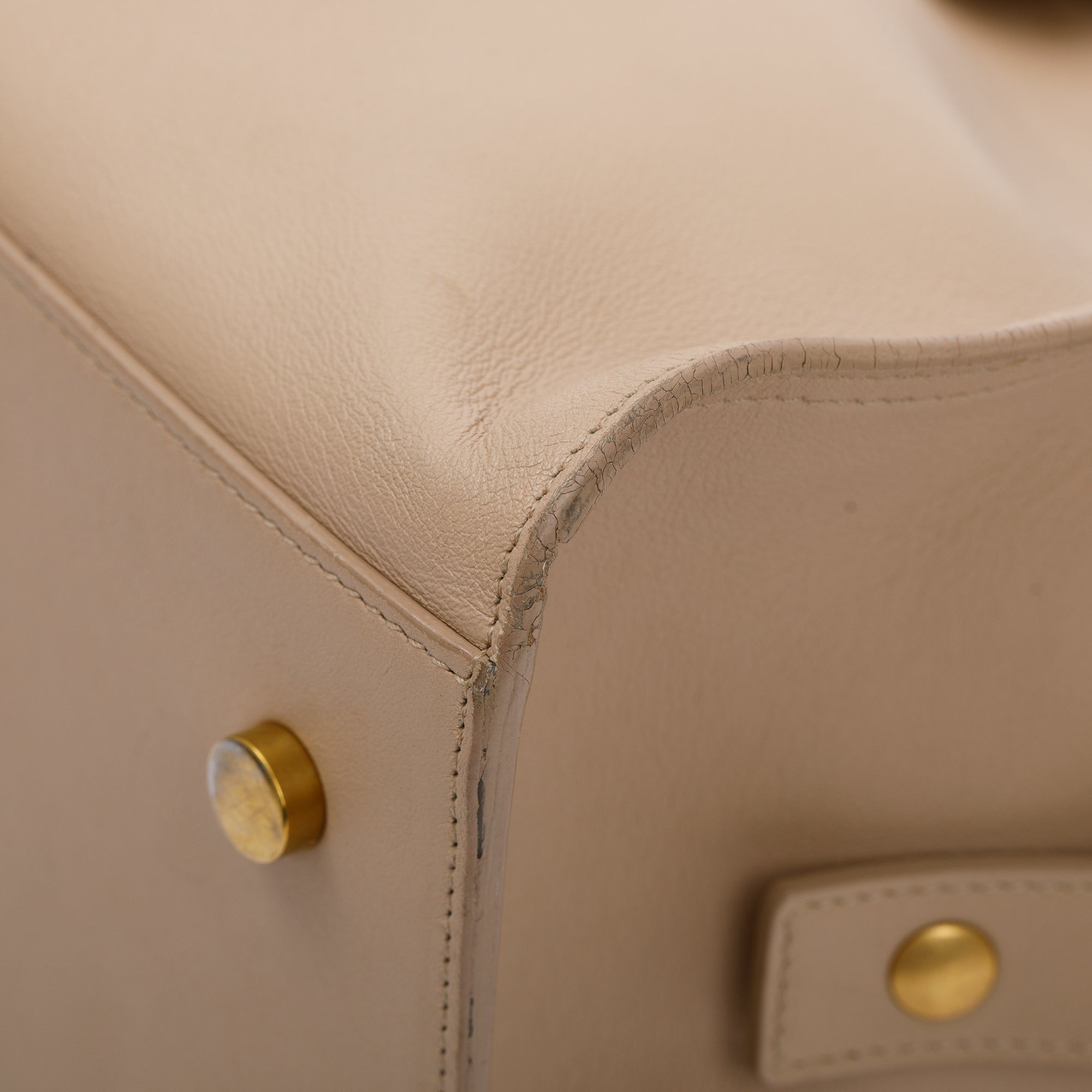 Saint Laurent Small Monogram Downtown Cabas Bag w/ Strap