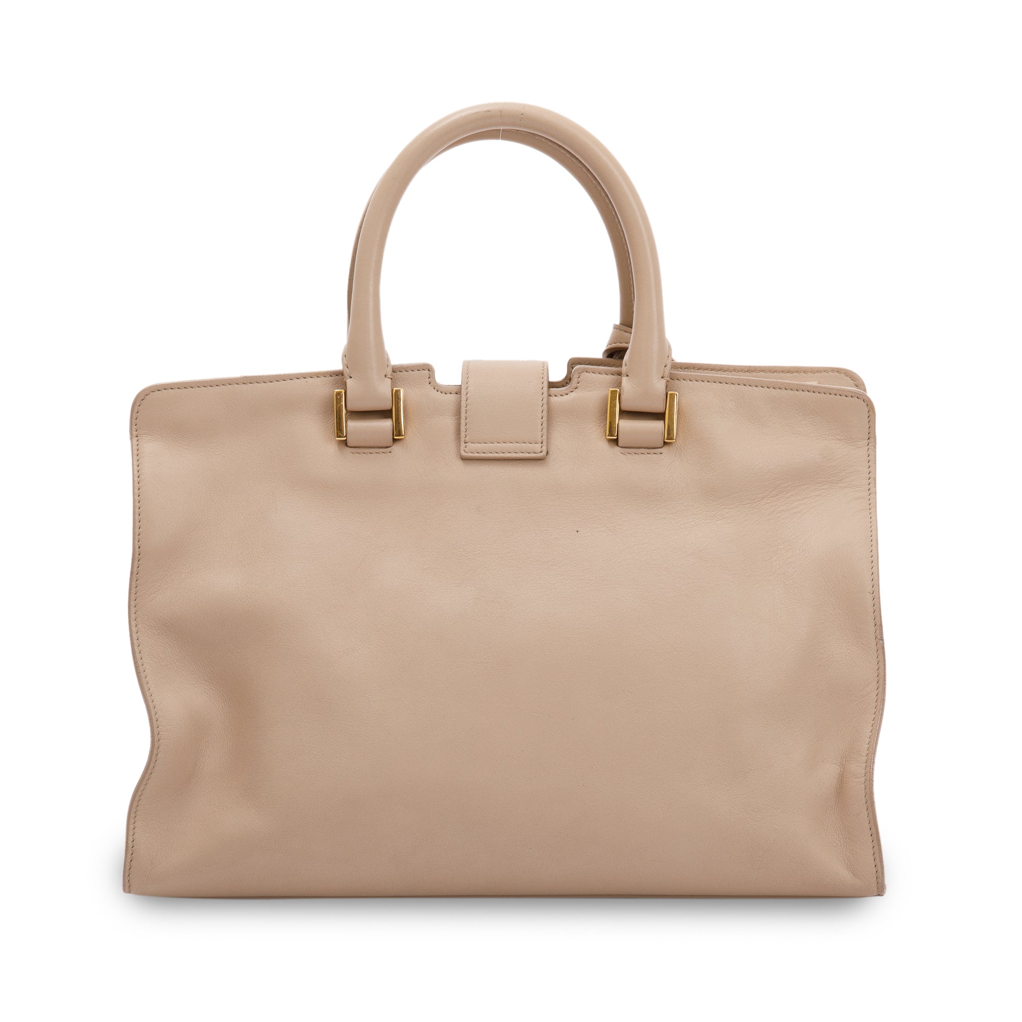 Saint Laurent Small Monogram Downtown Cabas Bag w/ Strap