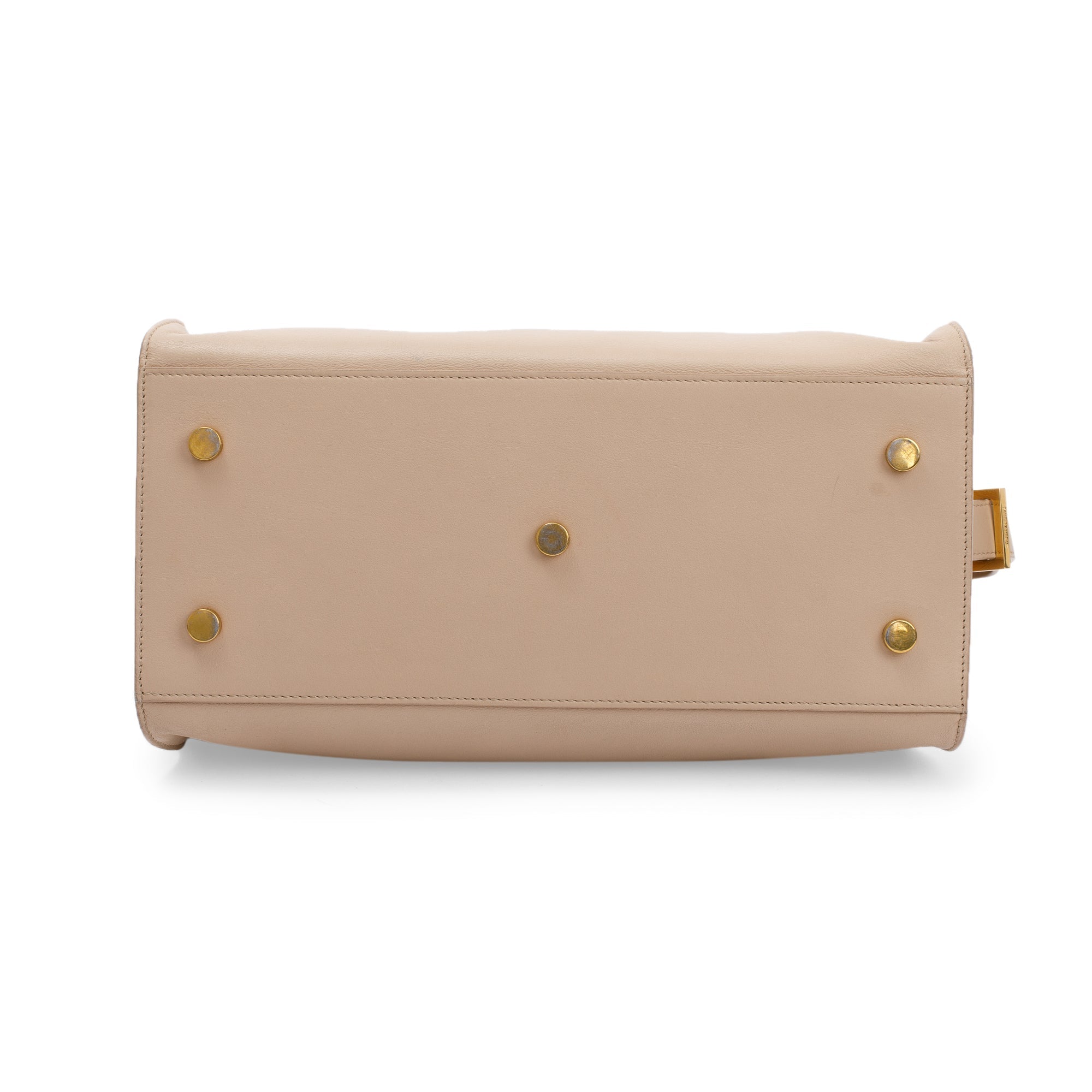 Saint Laurent Small Monogram Downtown Cabas Bag w/ Strap