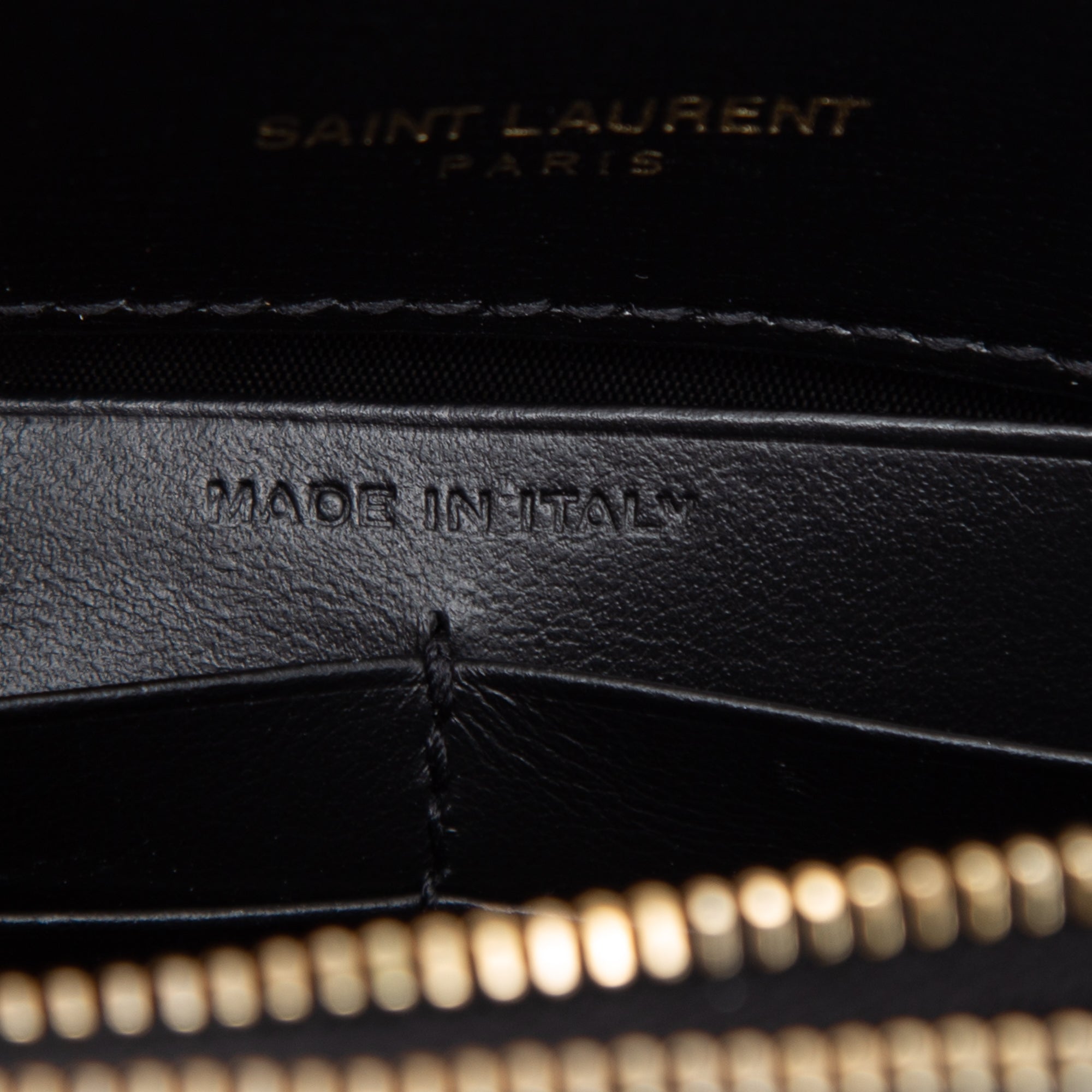 Saint Laurent Sunset Chain Wallet w/ Box & Receipt