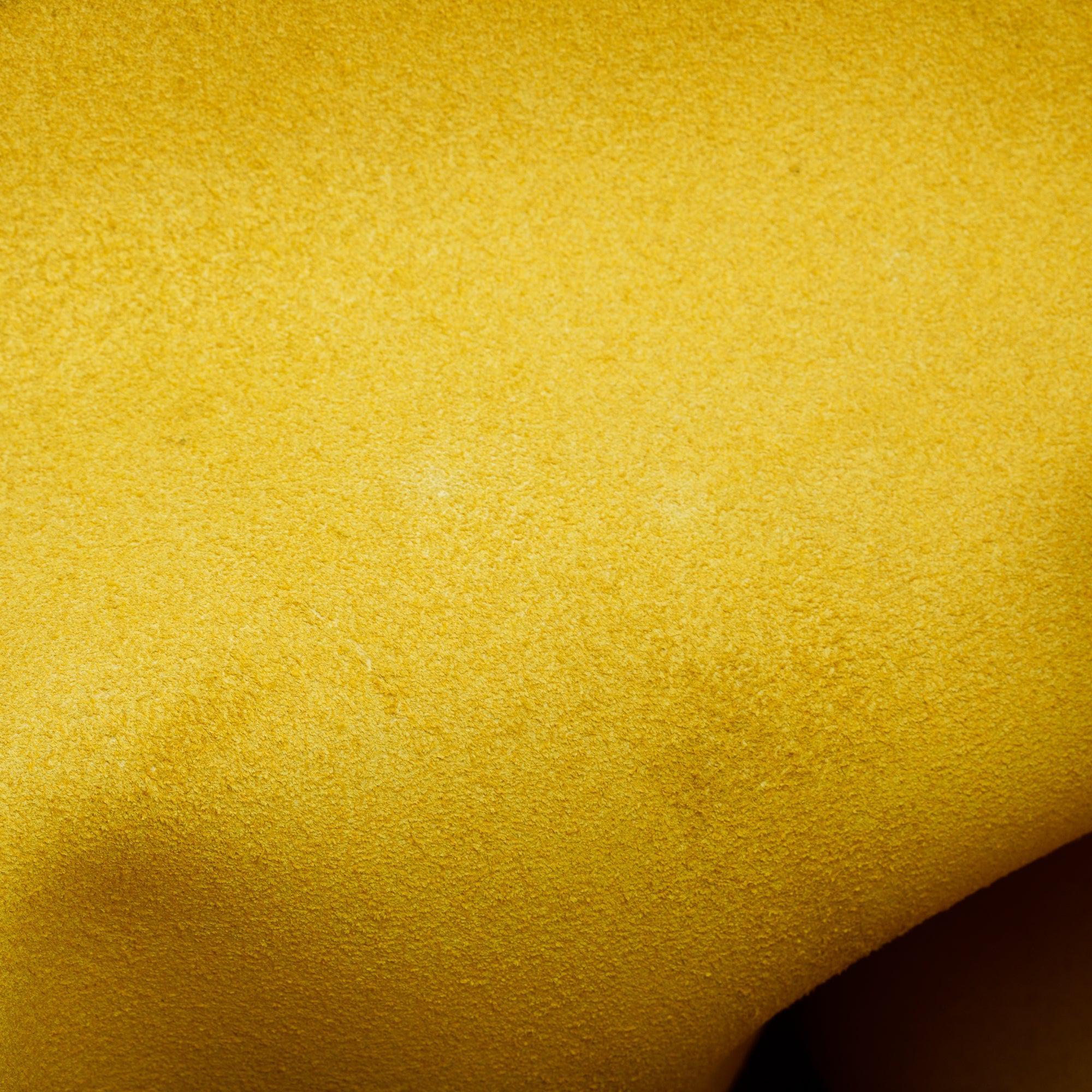 Saint Laurent Yellow Leather E/W Shopping Tote