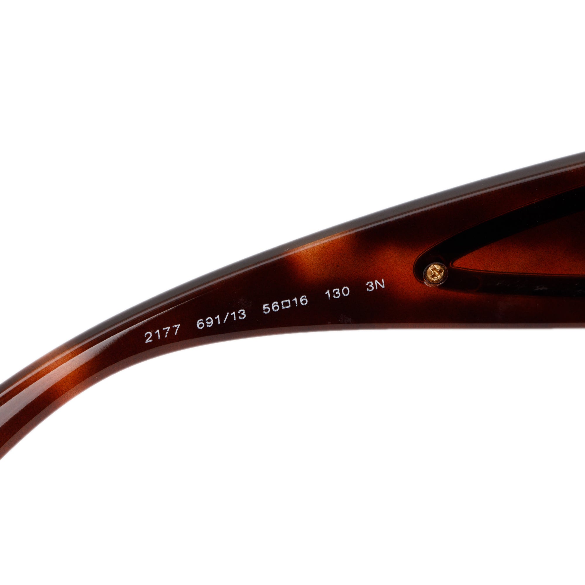 Salvatore Ferragamo 2177 Tortoise Acetate Tinted Sunglasses w/ Case