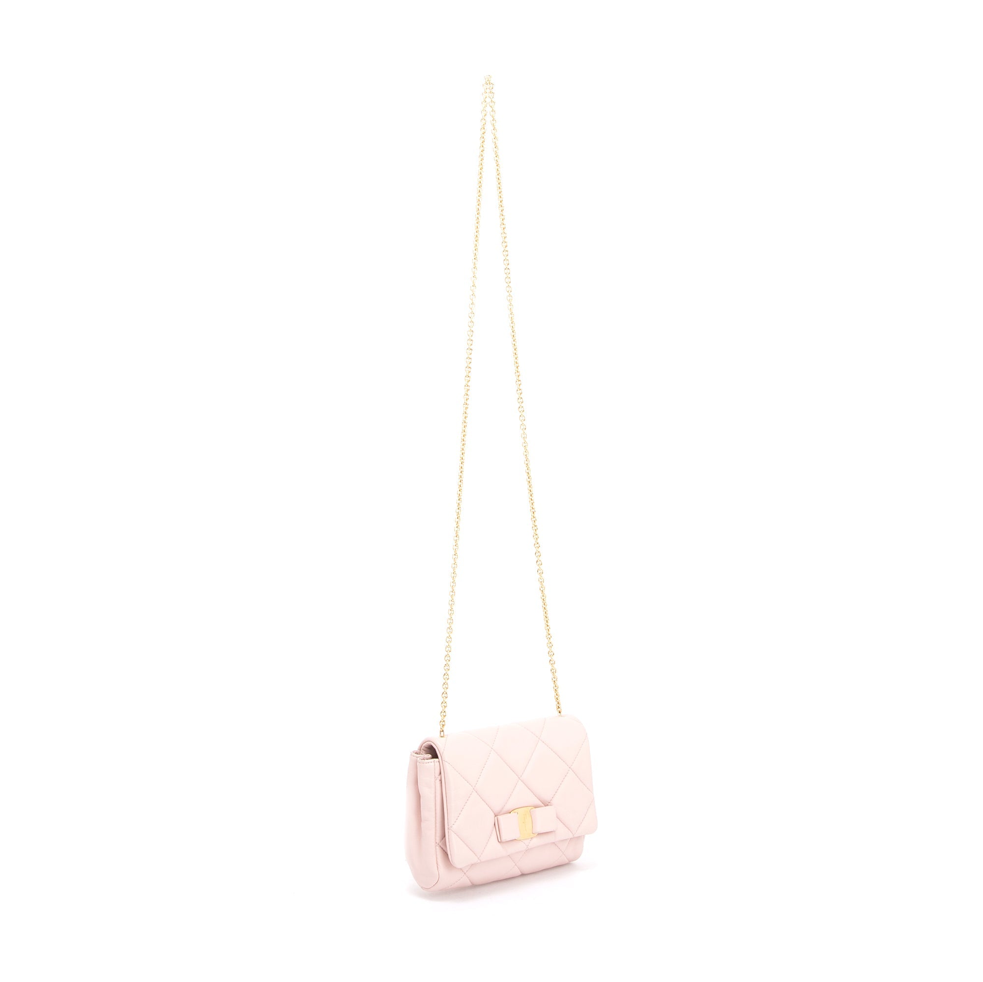 Salvatore Ferragamo Miss Vara Soft Quilted Bow Mini Bag