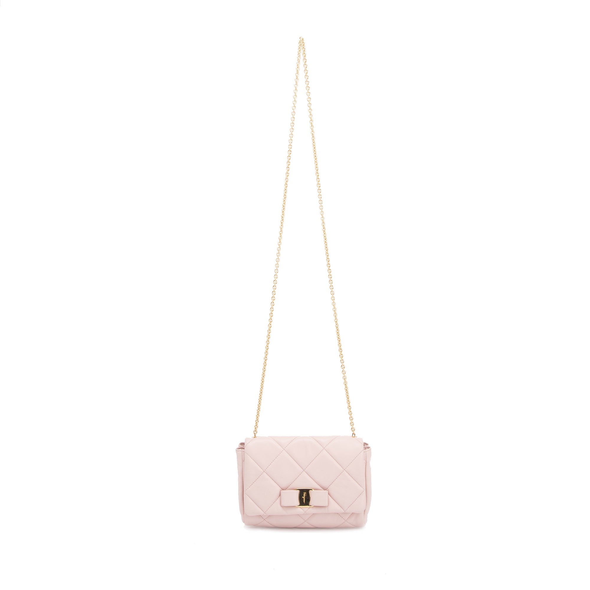 Salvatore Ferragamo Miss Vara Soft Quilted Bow Mini Bag