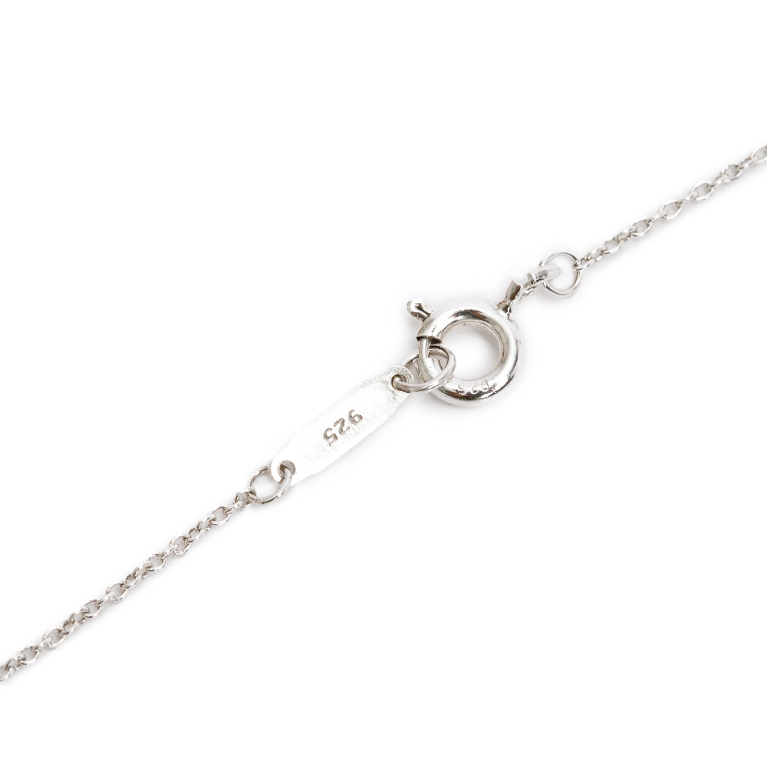 Tiffany & Co. Sterling Silver Large Fleur de Lis Key Pendant Necklace