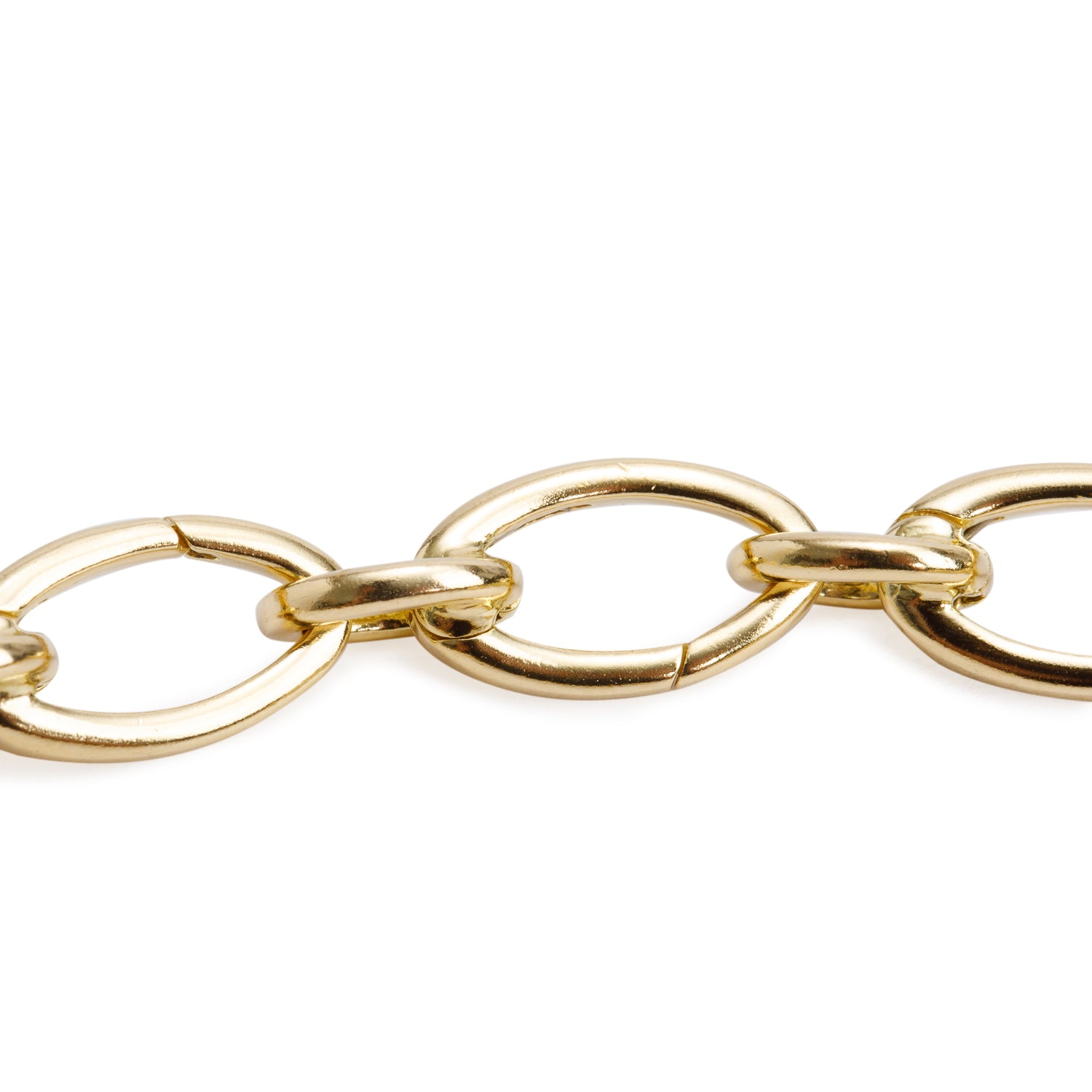 Tiffany & Co. 18k Yellow Gold Clasping Link Necklace w/ Box