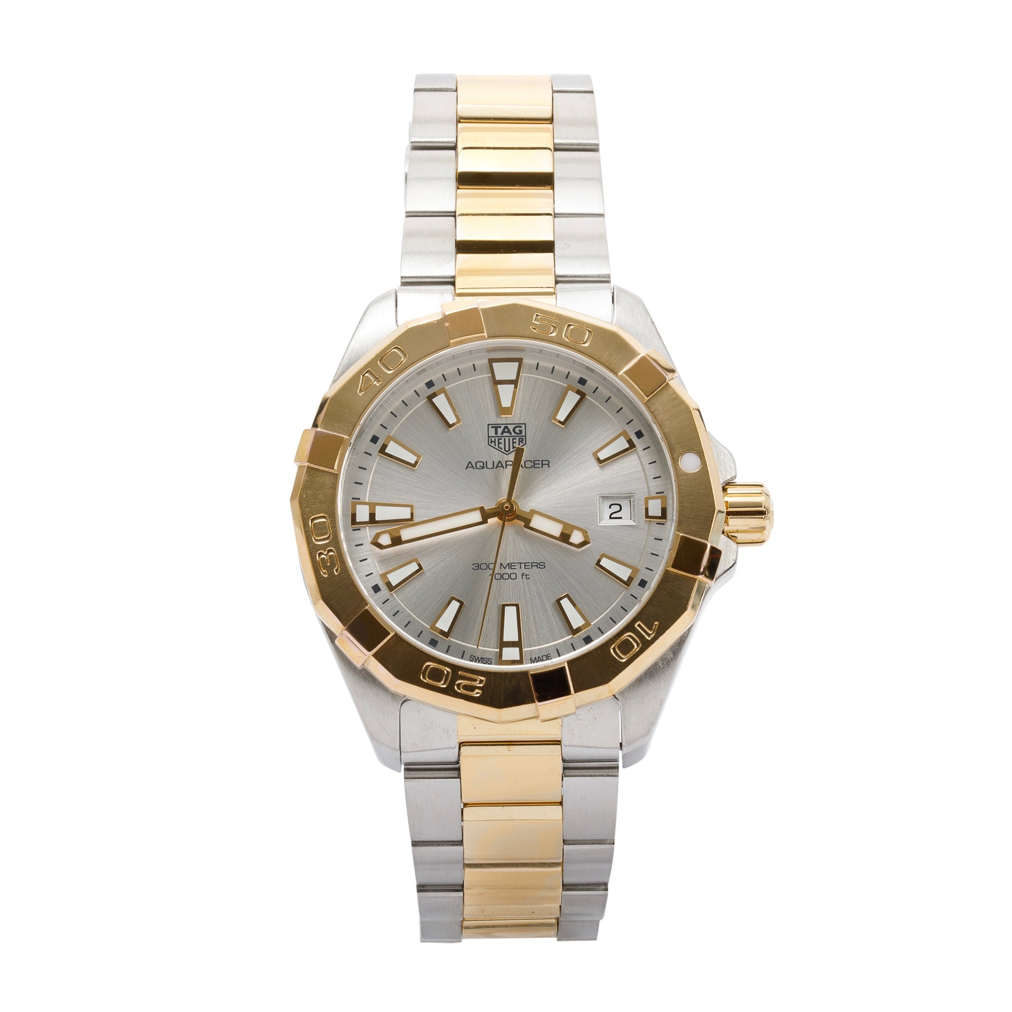 Tag Heuer 2022 Two-Tone Aquaracer 41 MM Watch