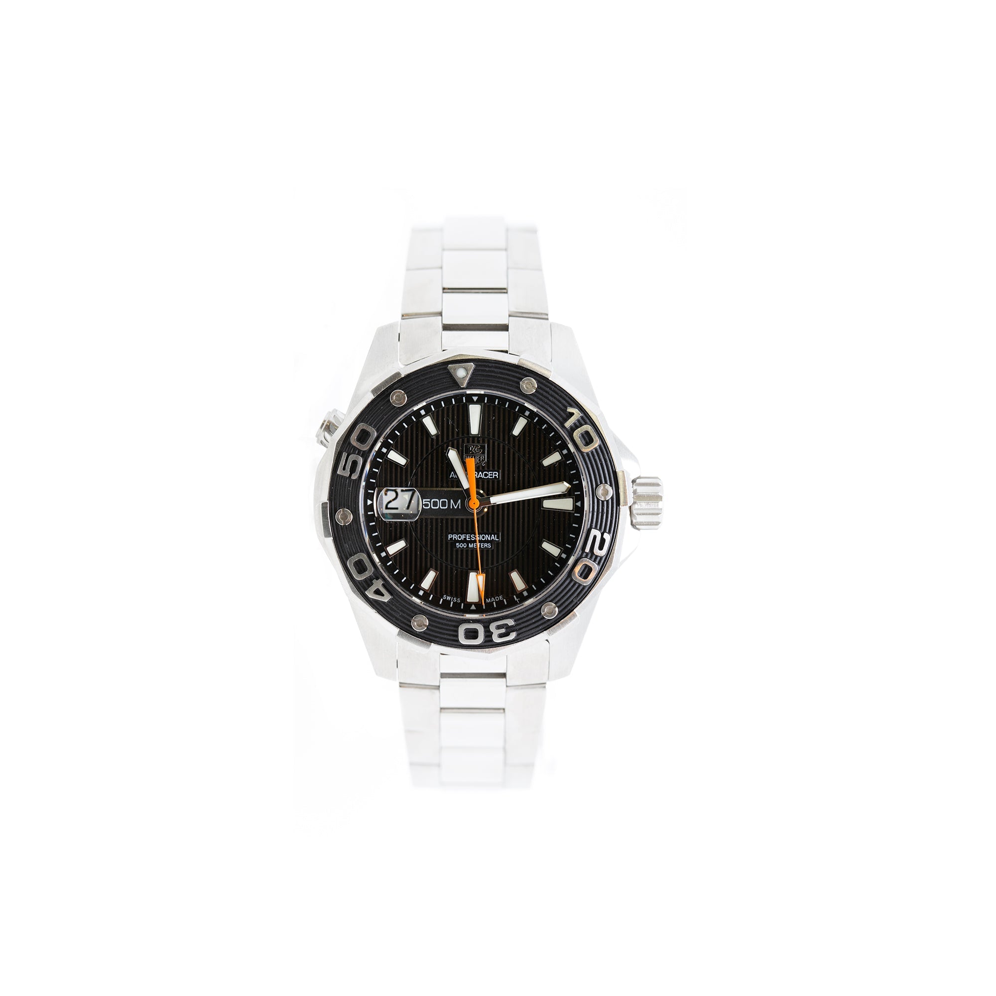 Tag Heuer Aquaracer 43 mm Watch w/ Box & Papers