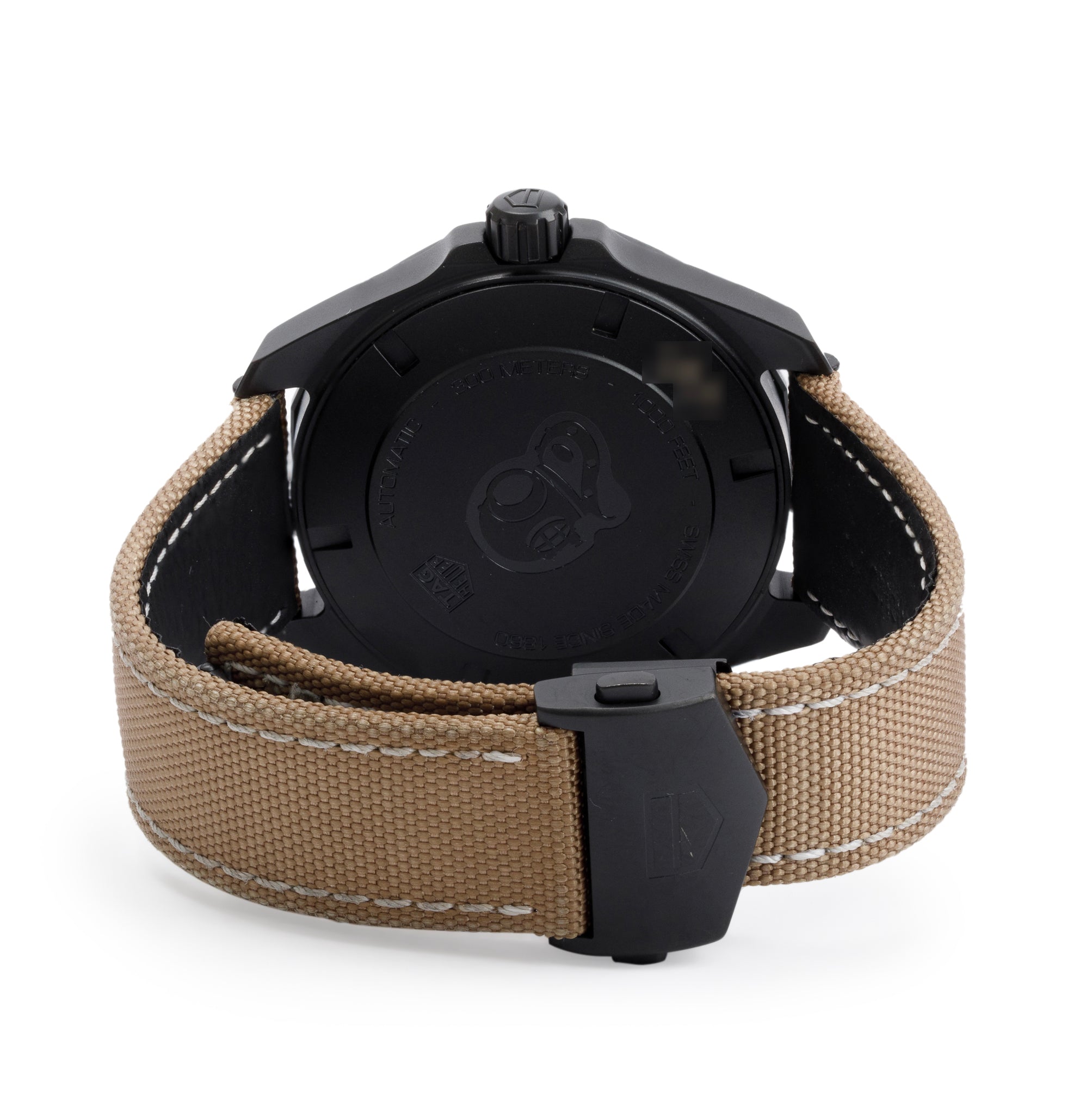 Tag Heuer Black Titanium Aquaracer 43 MM Automatic Watch WAY208C