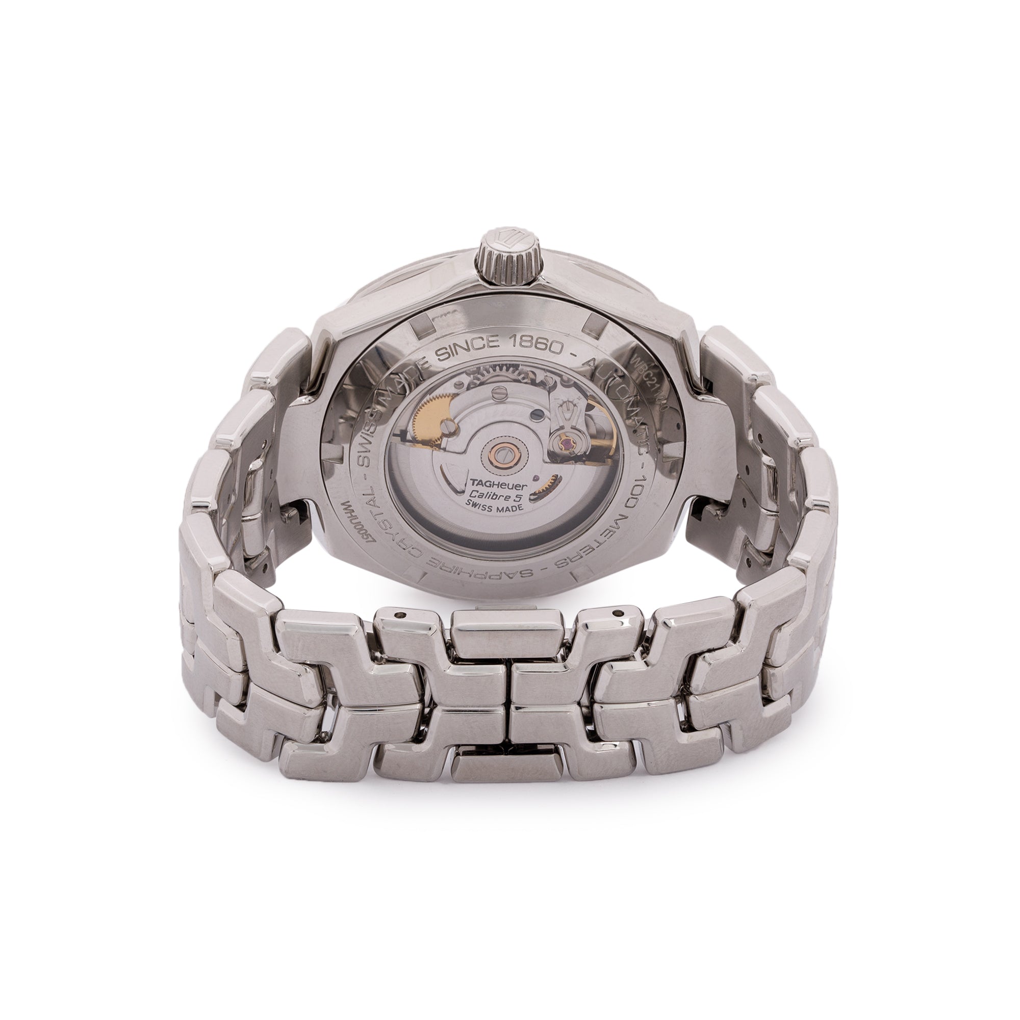 Tag Heuer Calibre 5 Automatic Link Watch w/ Box & Papers