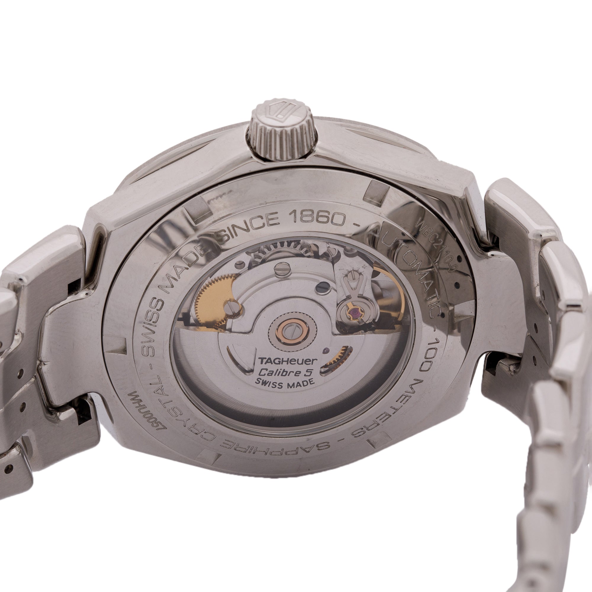 Tag Heuer Calibre 5 Automatic Link Watch w/ Box & Papers