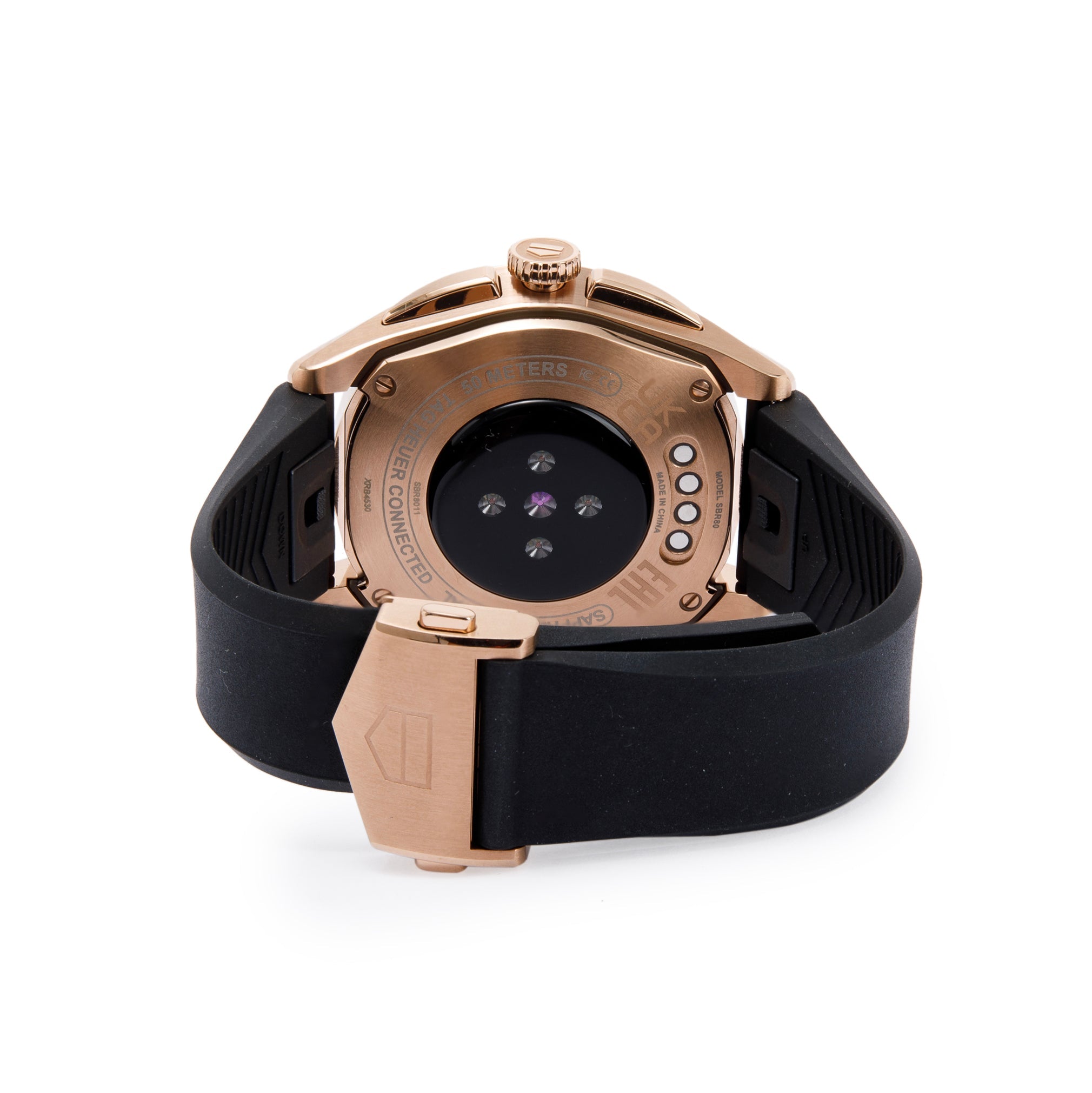 Tag Heuer Connected Calibre E4 Golden Bright Edition Smart Watch w/ Box, Papers & Charger