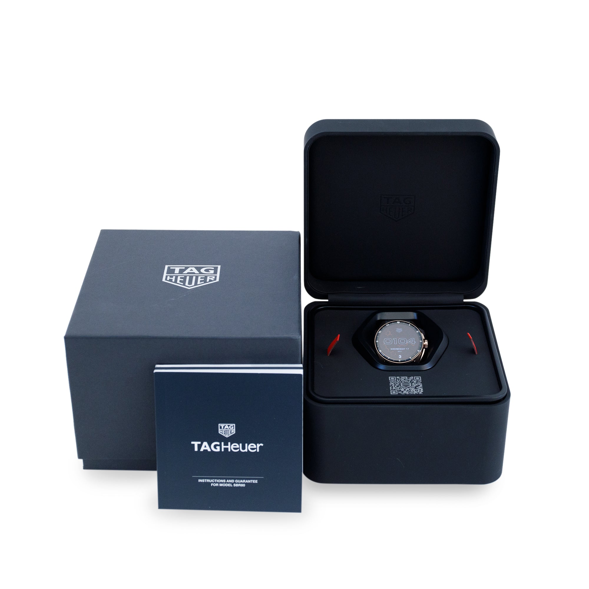 Tag Heuer Connected Calibre E4 Golden Bright Edition Smart Watch w/ Box, Papers & Charger