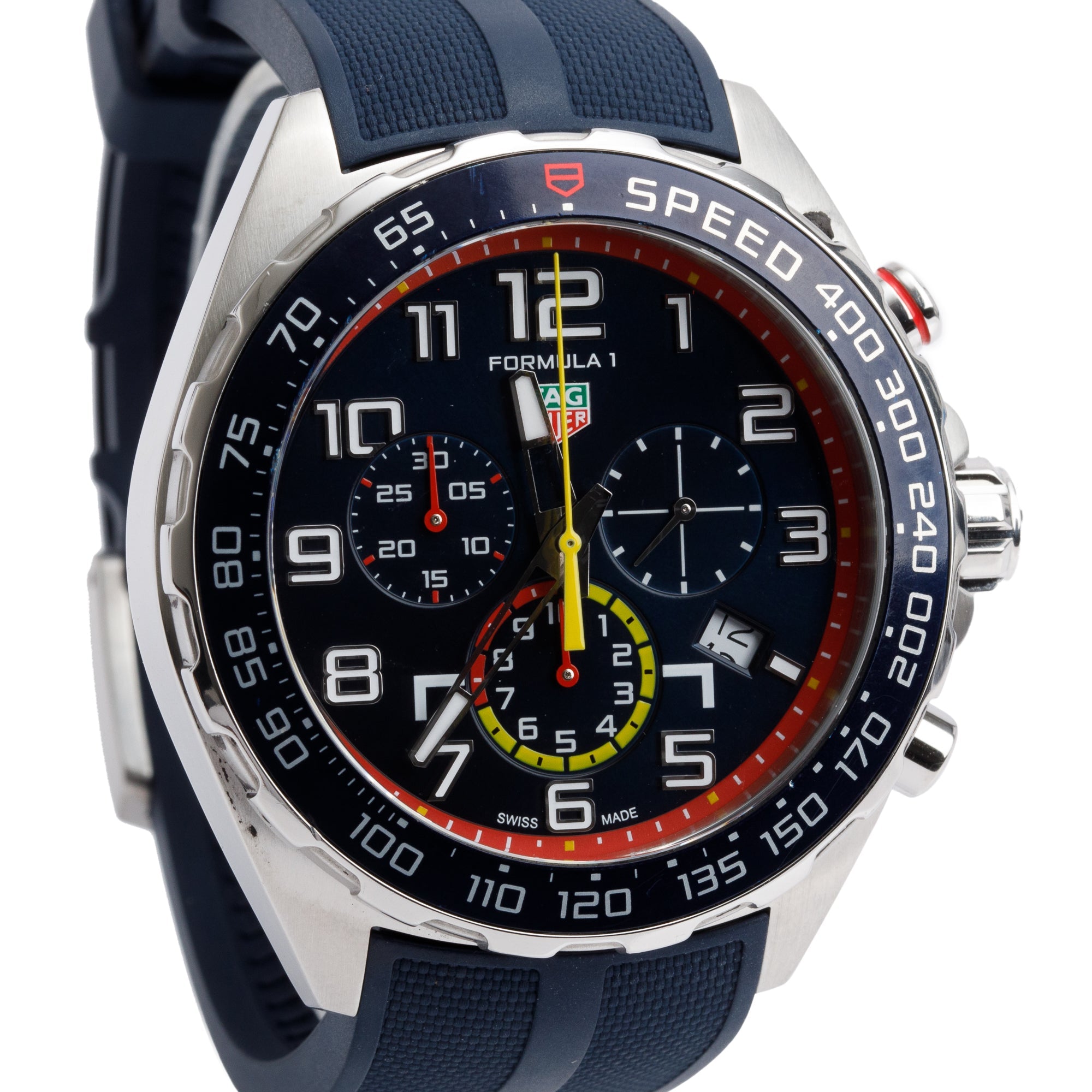 Tag Heuer Formula 1 x Red Bull Racing Chronograph 43 MM Watch CAZ101AL w/ Box & Papers