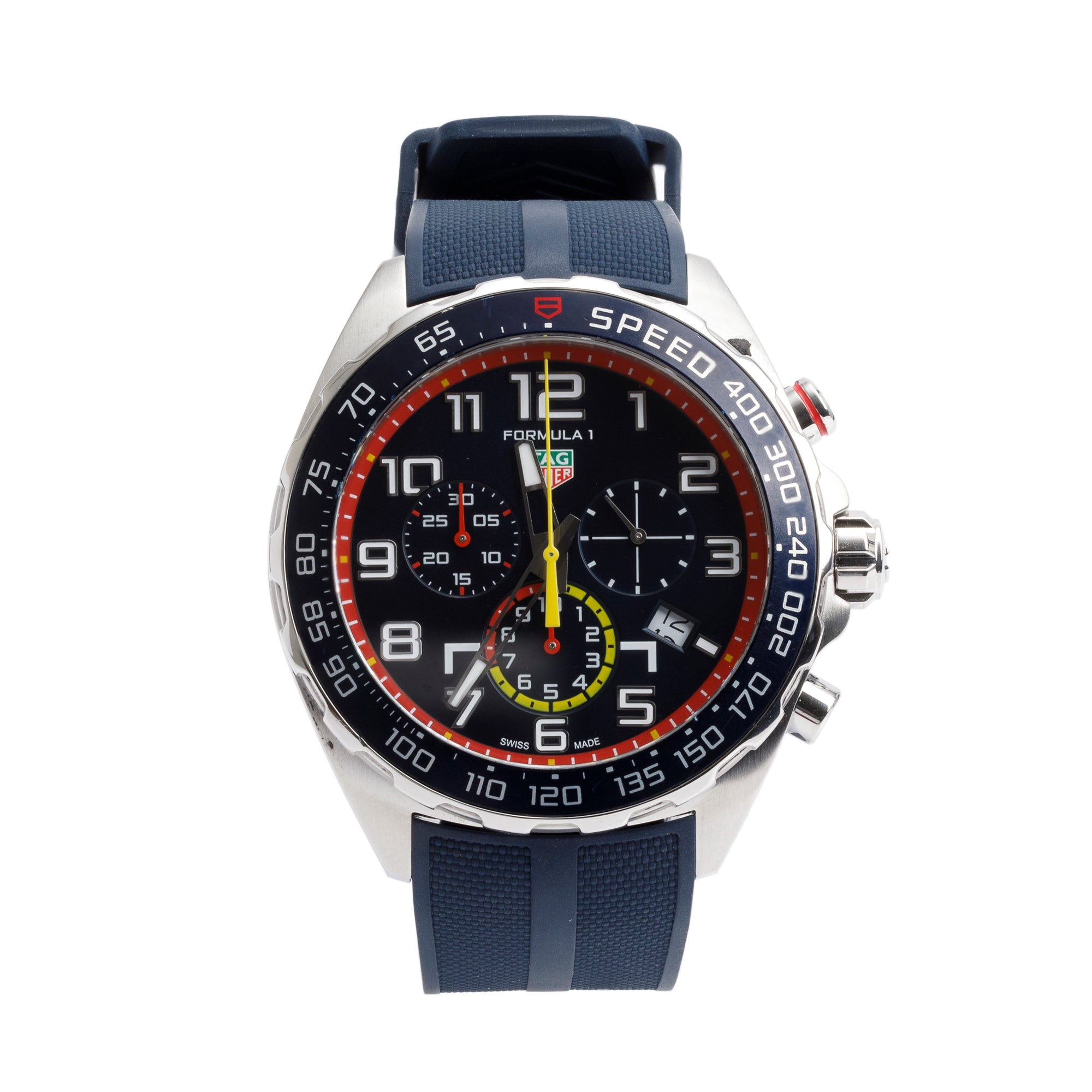 Tag Heuer Formula 1 x Red Bull Racing Chronograph 43 MM Watch CAZ101AL w/ Box & Papers