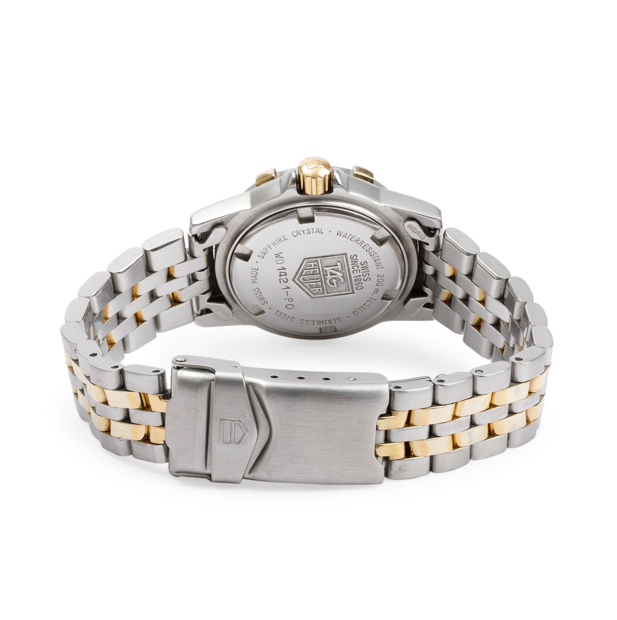 Tag Heuer Gold Plated & Stainless Steel 1500 Series Professional 28 MM Watch