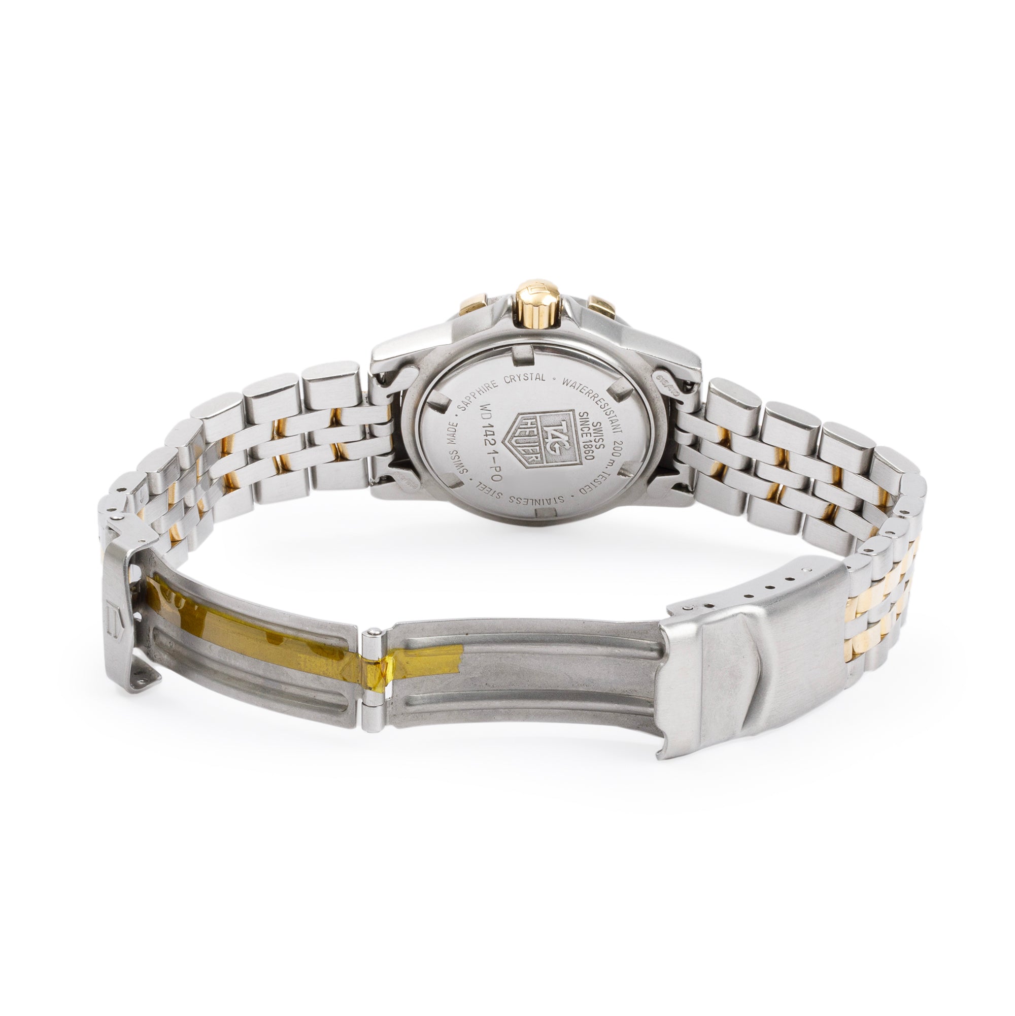 Tag Heuer Gold Plated & Stainless Steel 1500 Series Professional 28 MM Watch