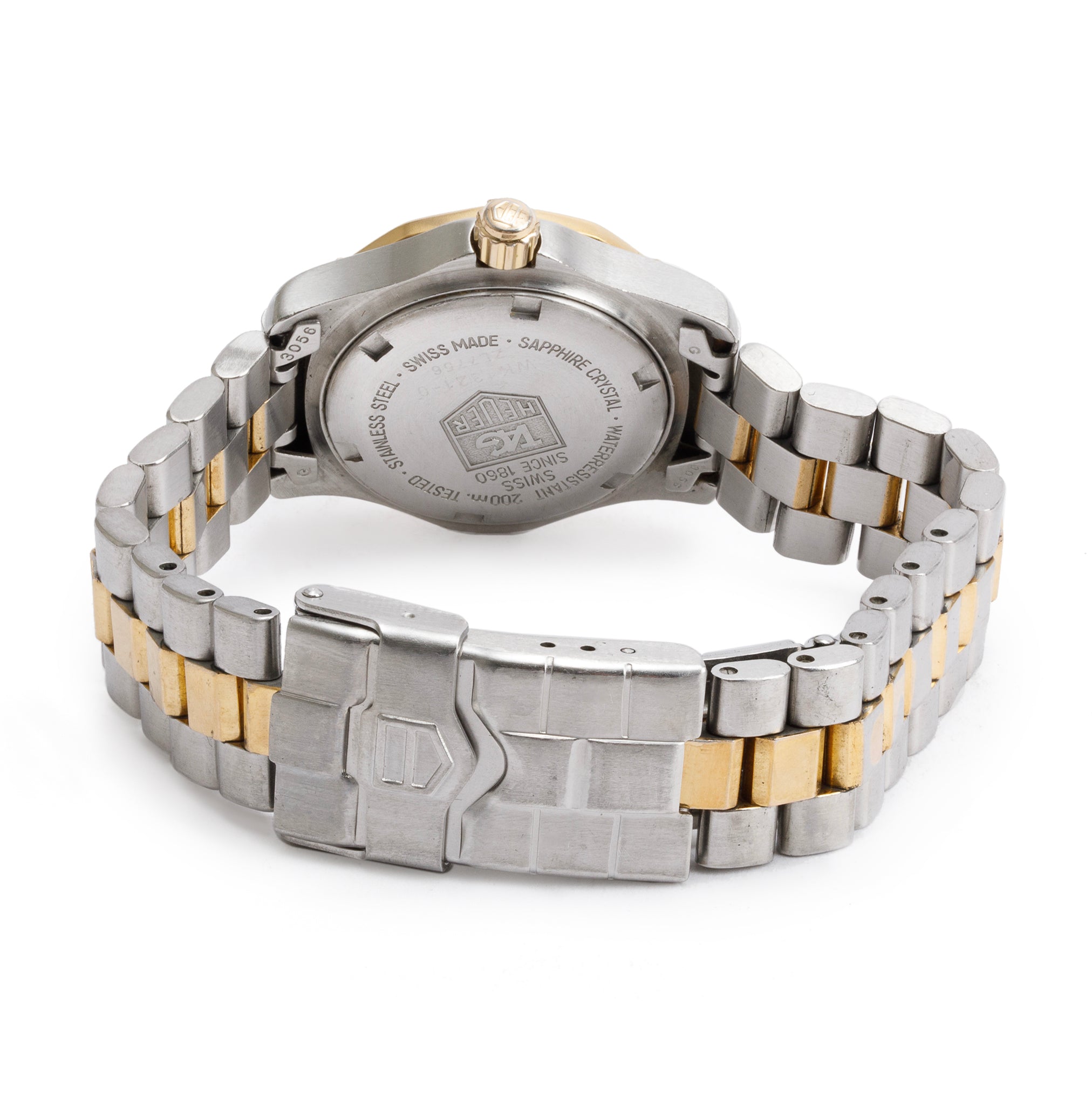 Tag Heuer Gold Plated & Stainless Steel Professional 200 Meters 28 MM Watch WK1321-0