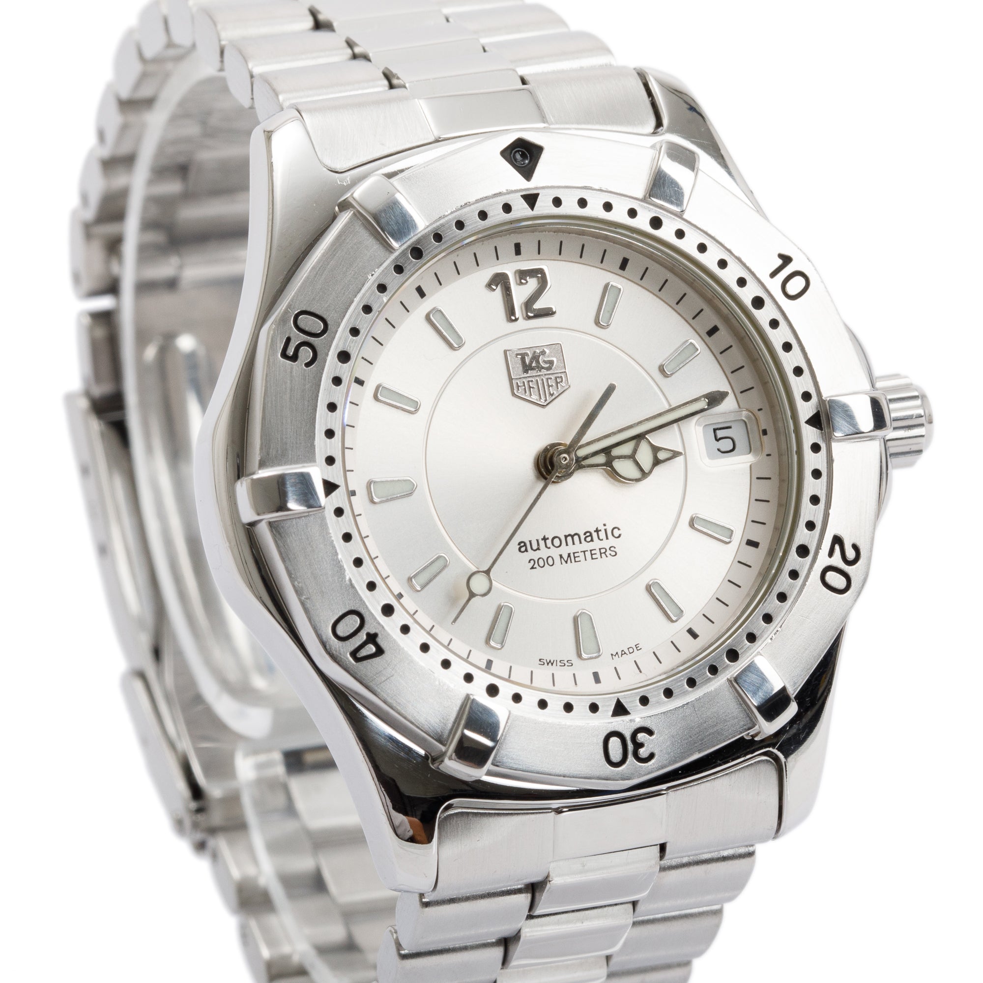 Tag Heuer Stainless Steel 2000 Series 37 MM Watch