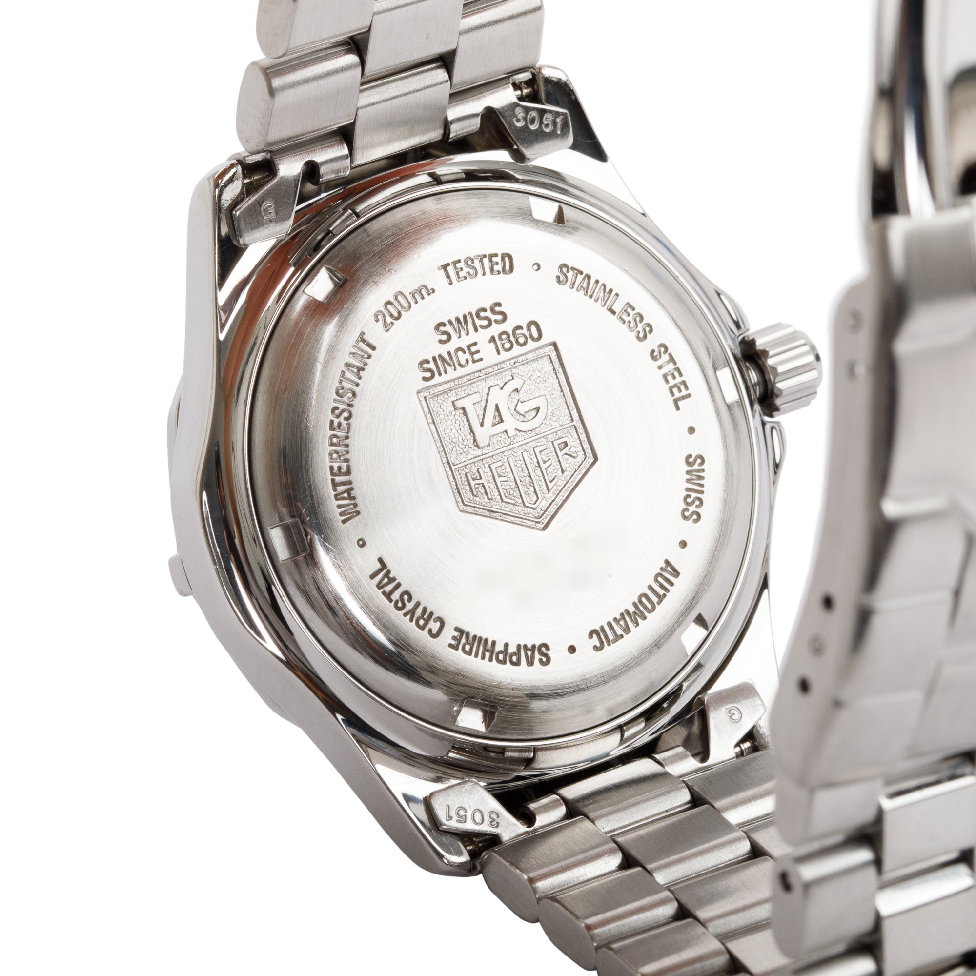Tag Heuer Stainless Steel 2000 Series 37 MM Watch