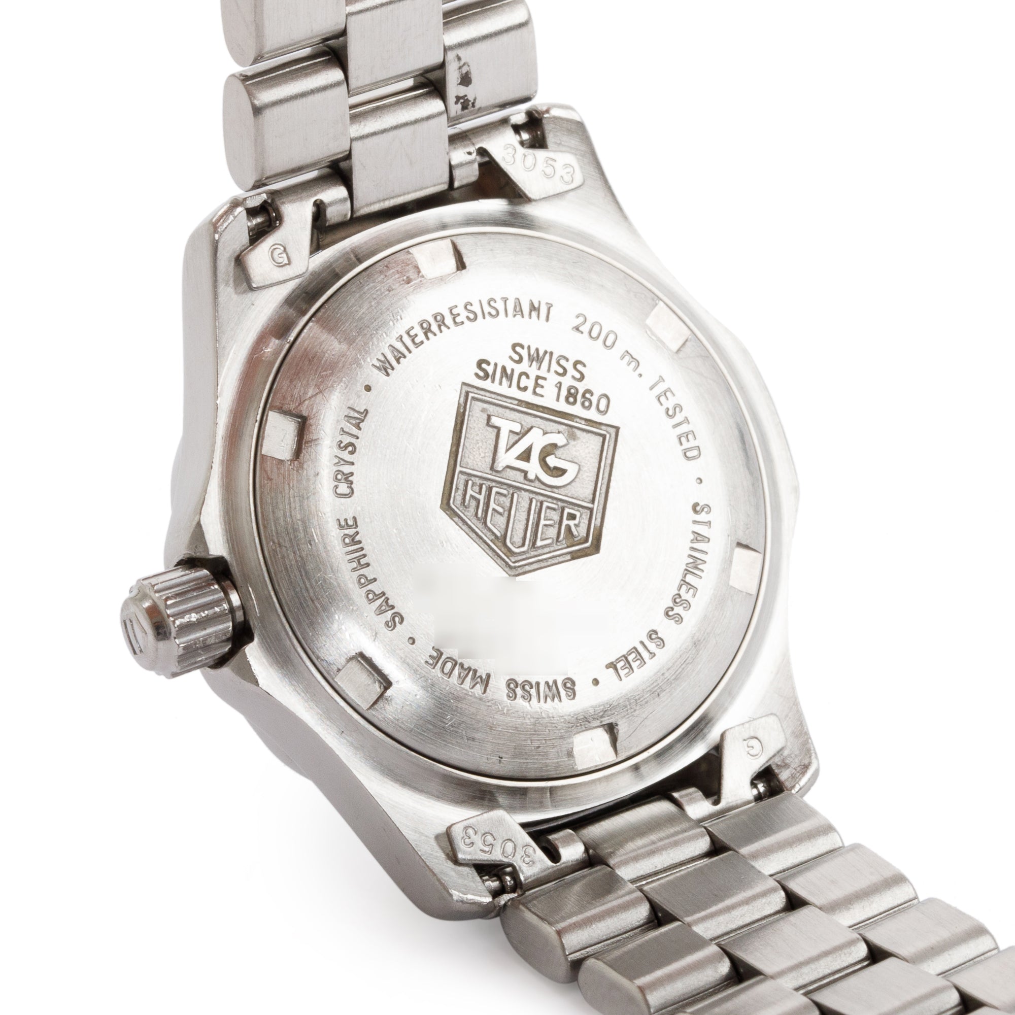 Tag Heuer Stainless Steel 2000 Series Professional 28 MM Watch