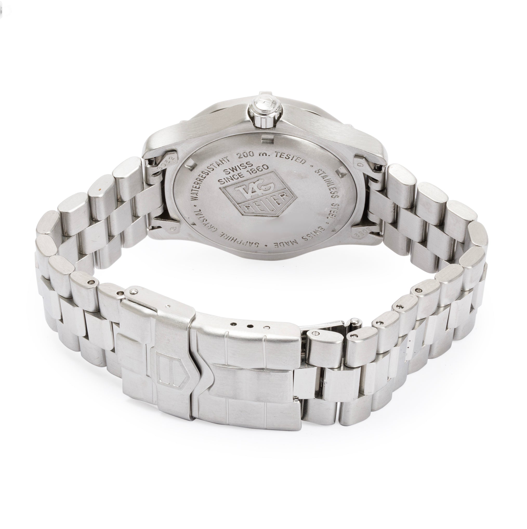 Tag Heuer Stainless Steel 2000 Series Professional 34 MM Watch w/ Box