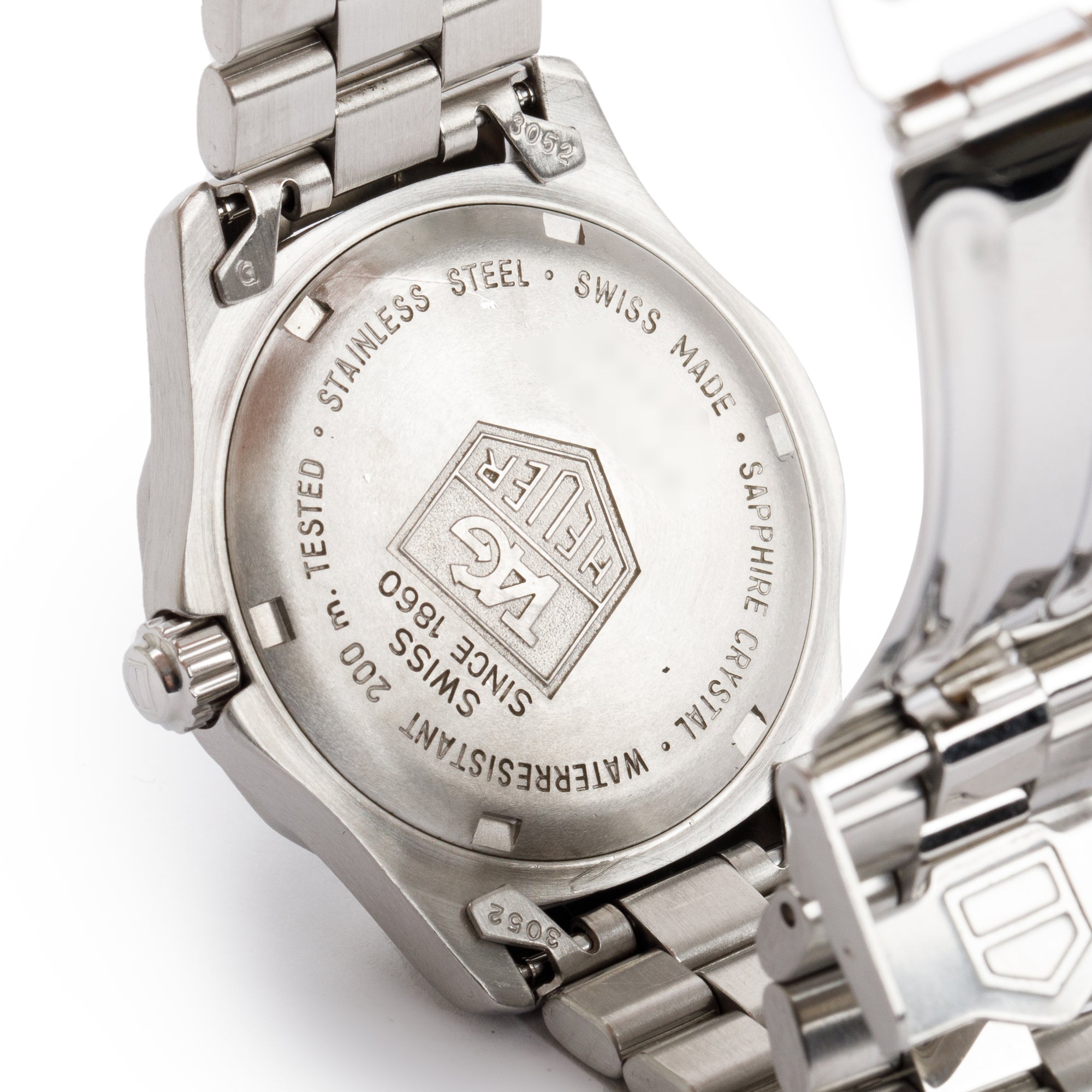 Tag Heuer Stainless Steel 2000 Series Professional 34 MM Watch w/ Box