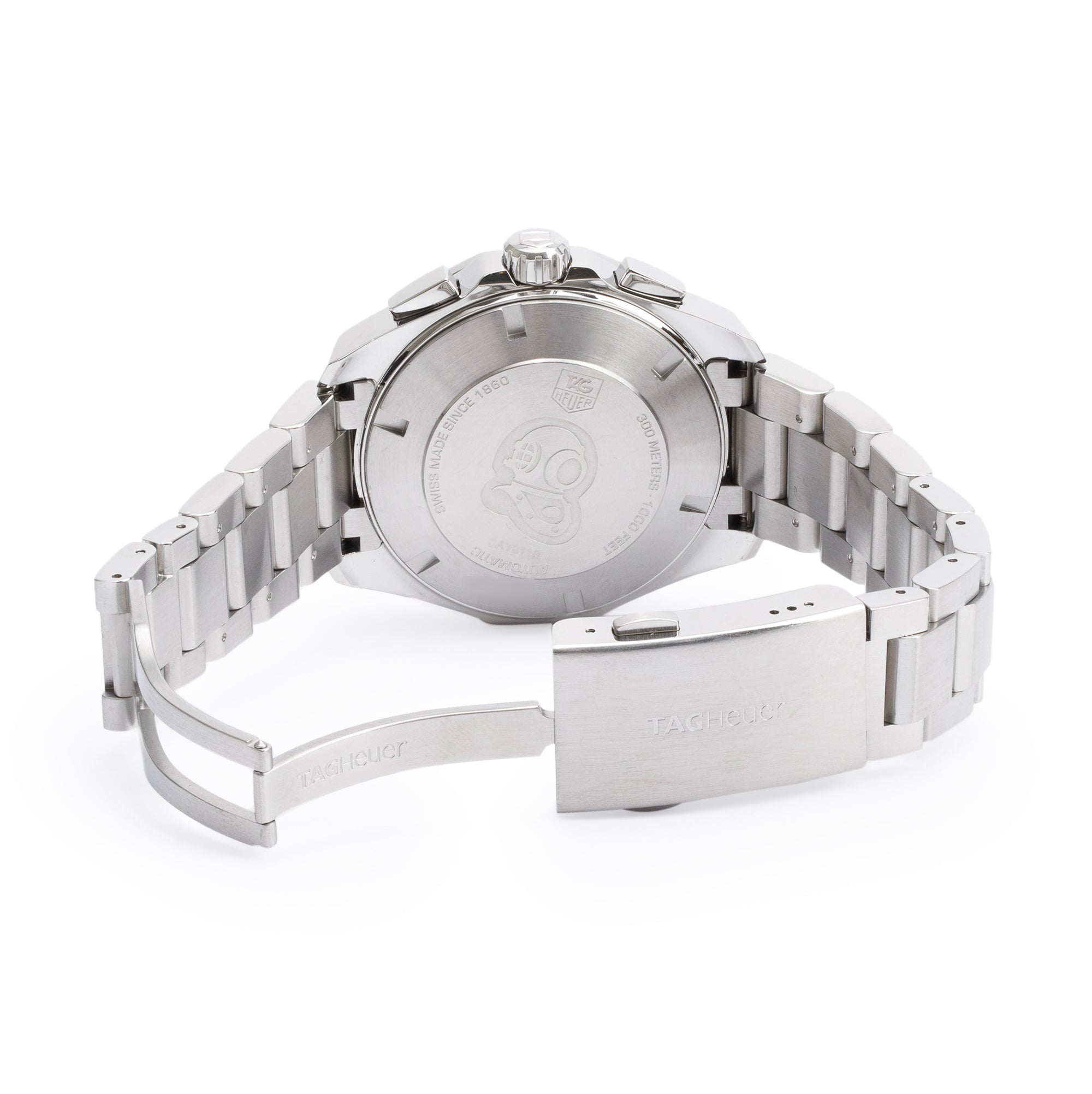 Tag Heuer Stainless Steel Aquaracer Calibre 16 43 MM Automatic Chronograph Watch CAY211B