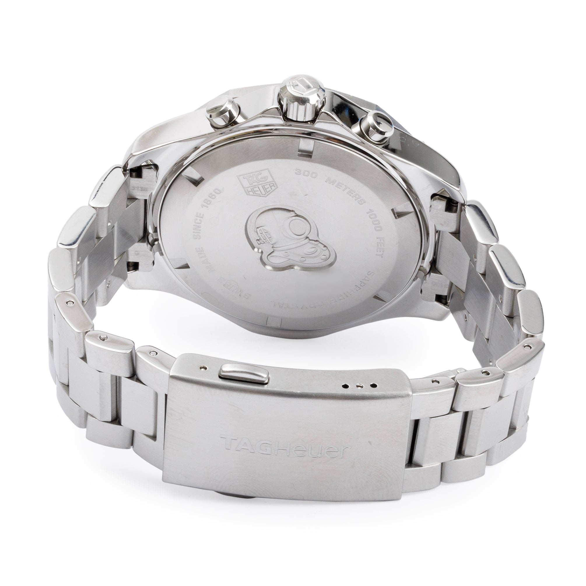 Tag Heuer Stainless Steel Aquaracer Chronograph 43 MM Watch