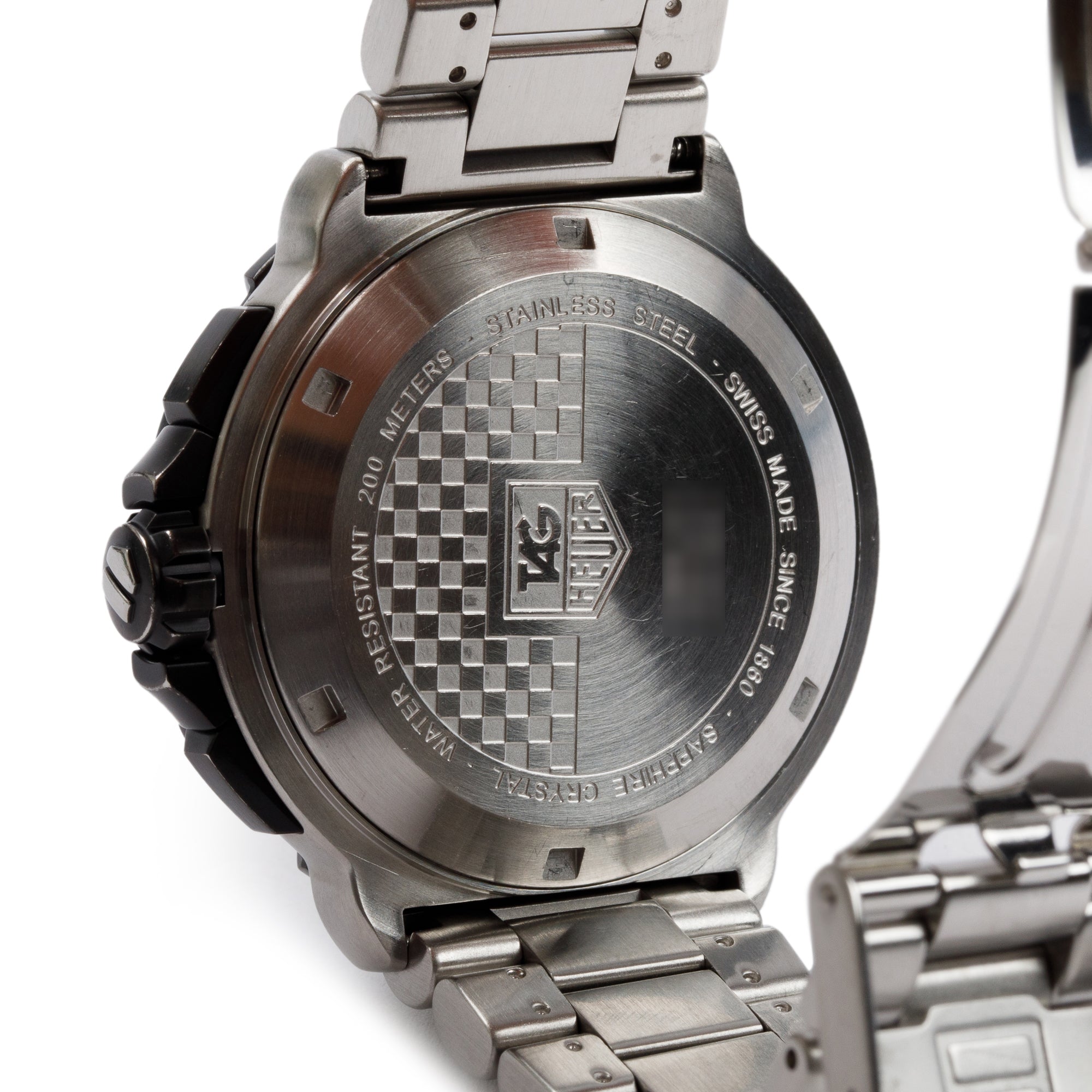 Tag Heuer Stainless Steel & Black Ceramic Formula 1 Chronograph 41 MM Watch CAH1111