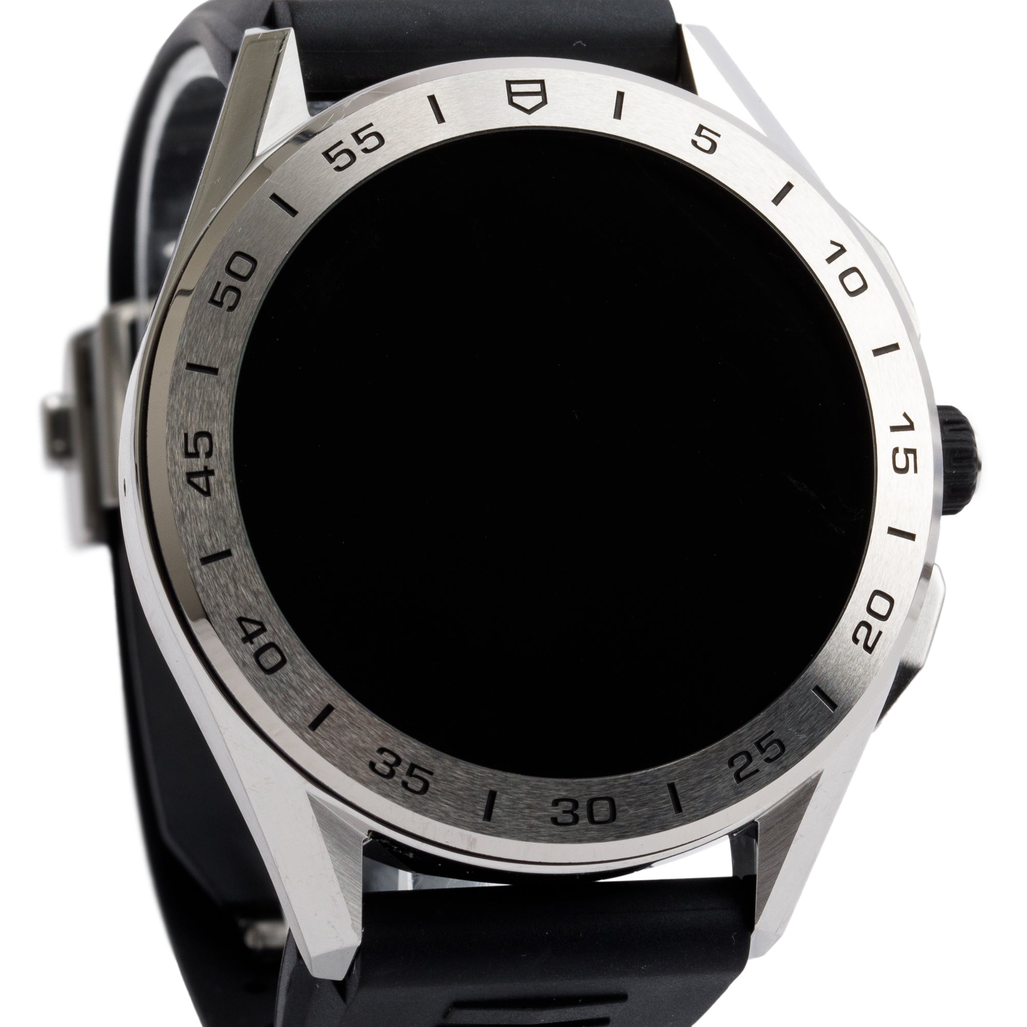 Tag Heuer Stainless Steel Connected 45 MM Digital Watch SBG8A12 w/ Charger