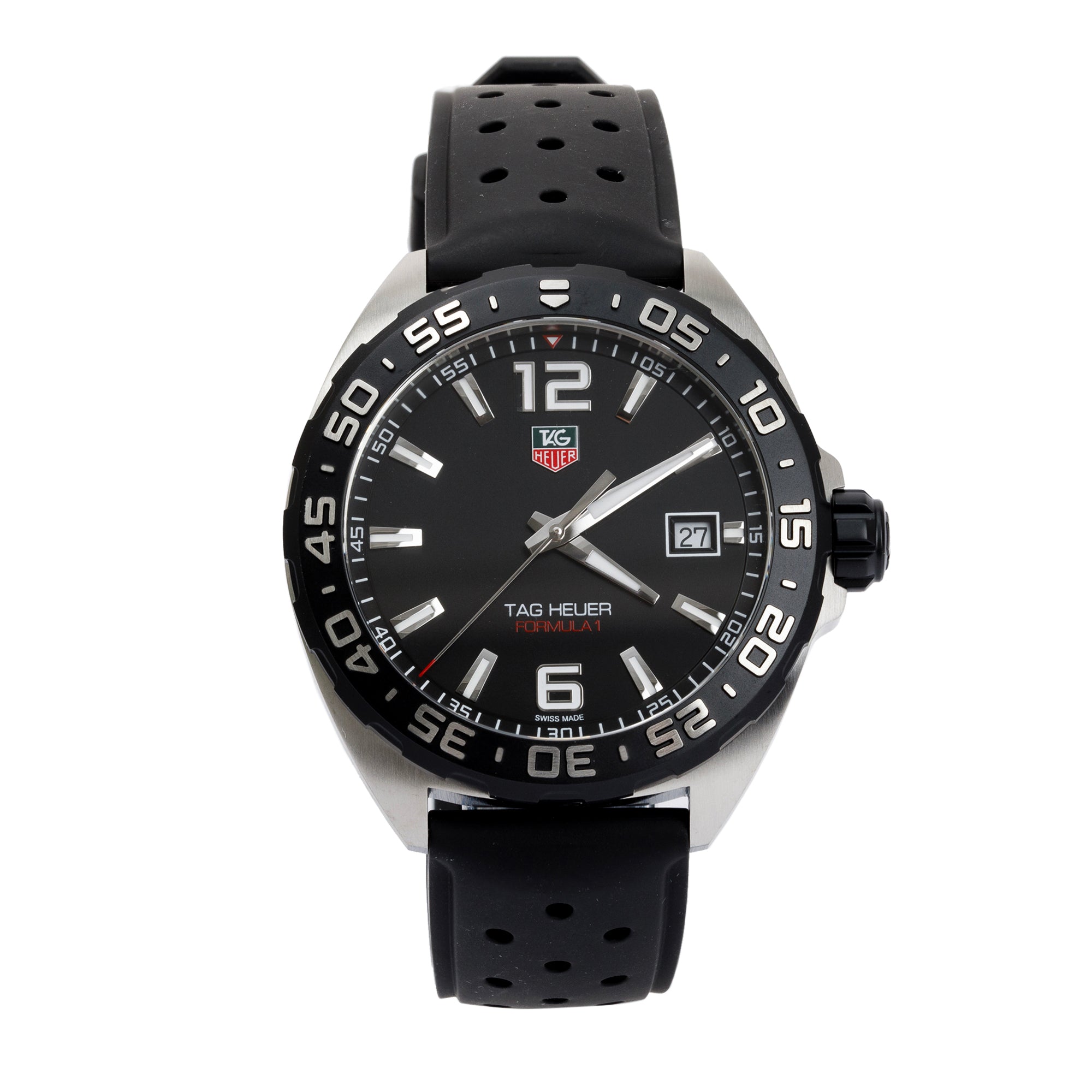 Tag Heuer Stainless Steel Formula 1 41 MM Quartz Watch w/ Box & Papers