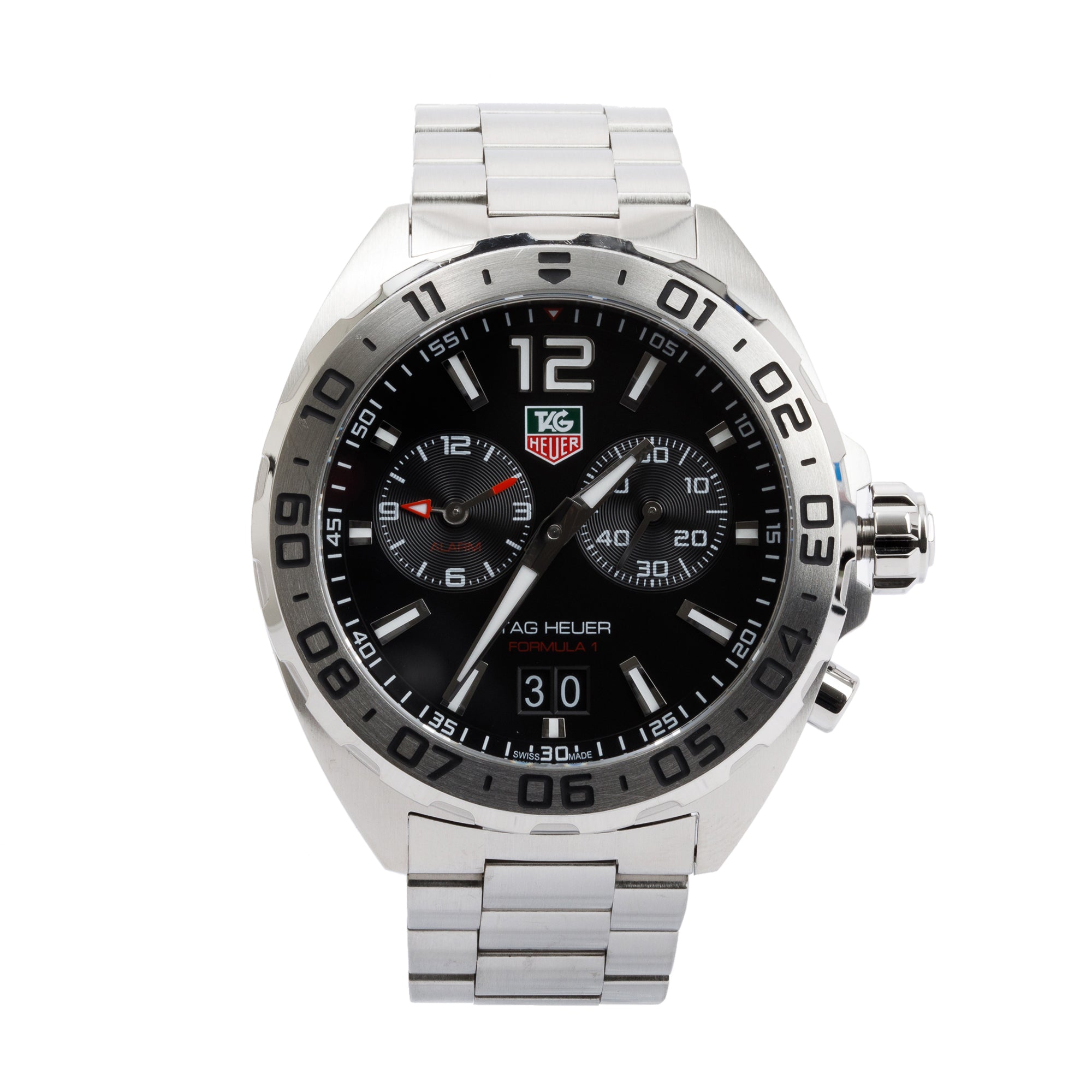 Tag Heuer Stainless Steel Formula 1 41 MM Watch w/ Box & Papers