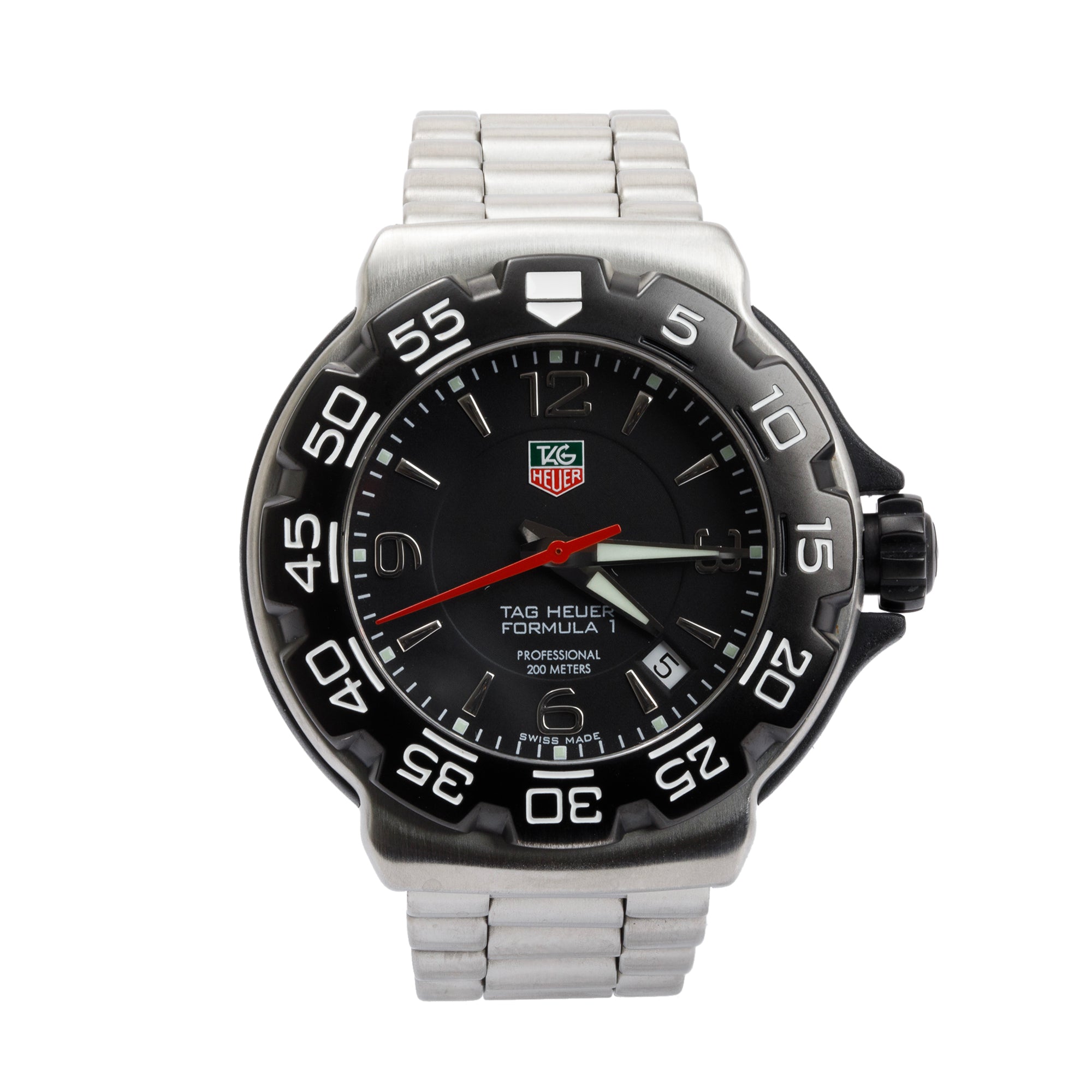 Tag Heuer Stainless Steel Formula 1 41 MM Watch w/ Box